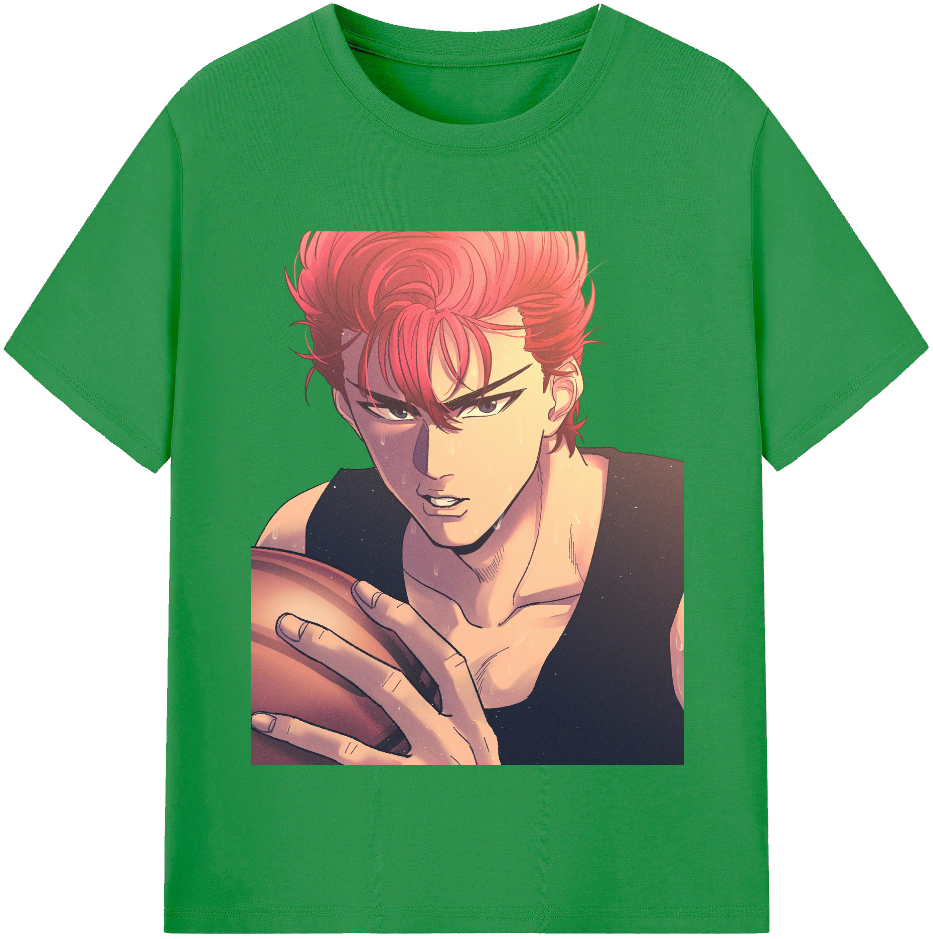 （画像用） SLAM DUNK／スラムダンク レディースカジュアルプリントTシャツ（綿100％）