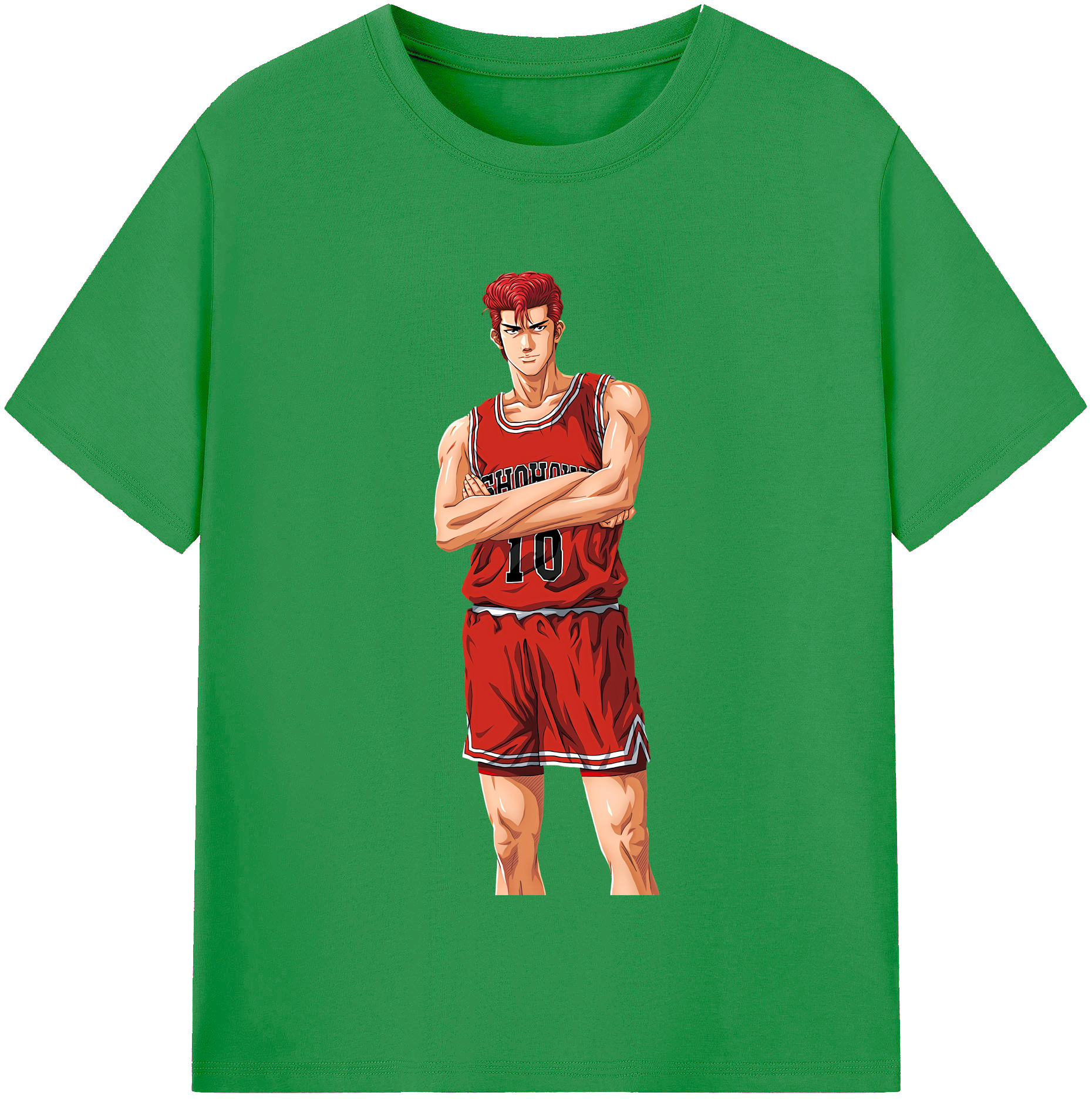 （画像用） SLAM DUNK／スラムダンク レディースカジュアルプリントTシャツ（綿100％）