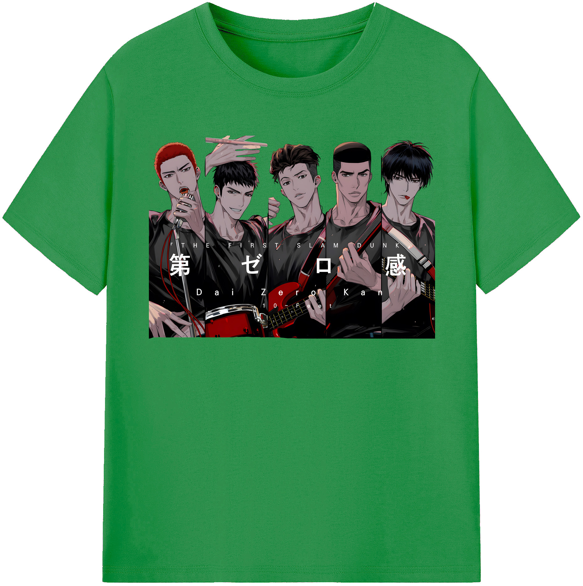 （画像用） SLAM DUNK／スラムダンク レディースカジュアルプリントTシャツ（綿100％）