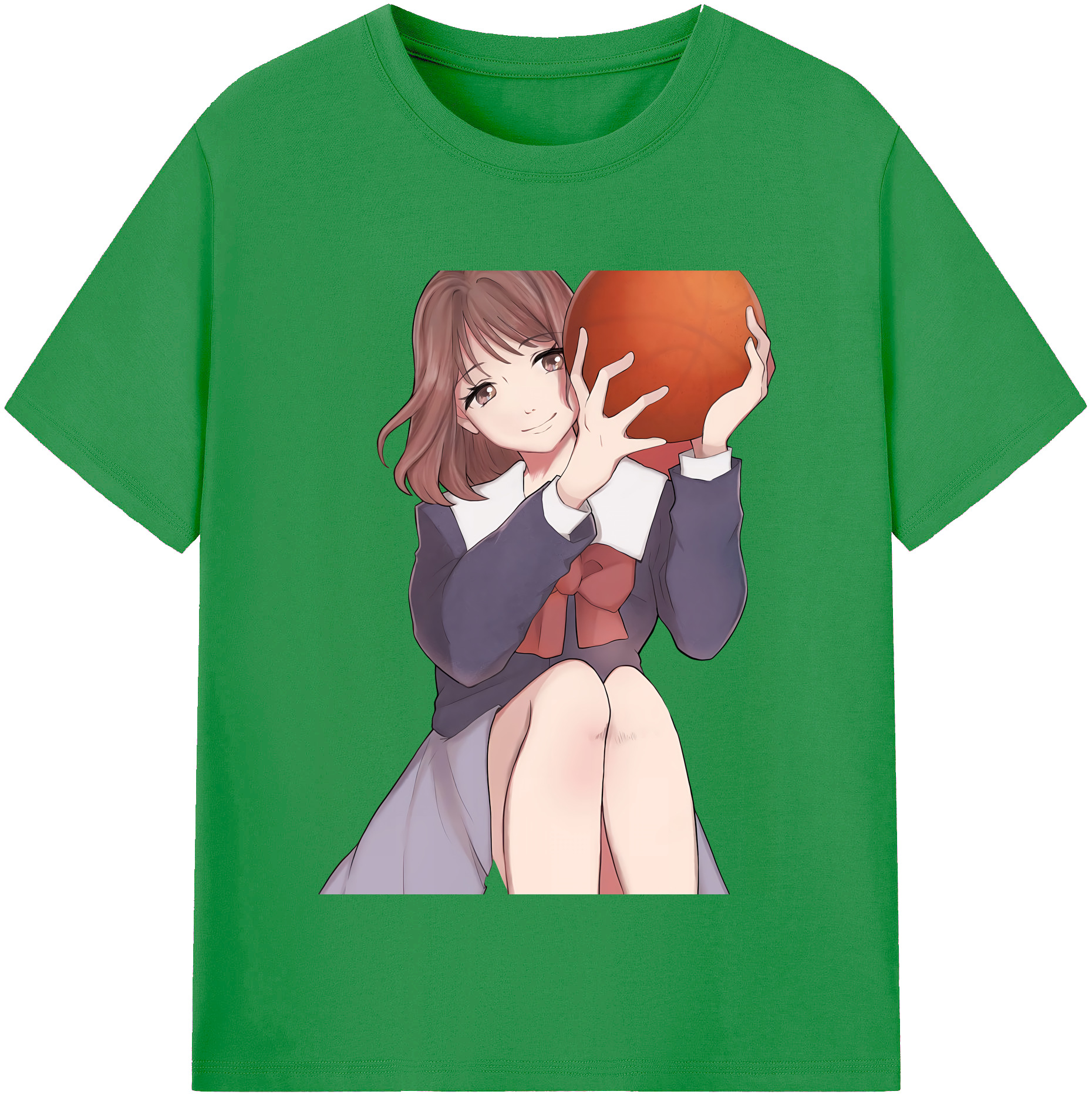 （画像用） SLAM DUNK／スラムダンク レディースカジュアルプリントTシャツ（綿100％）