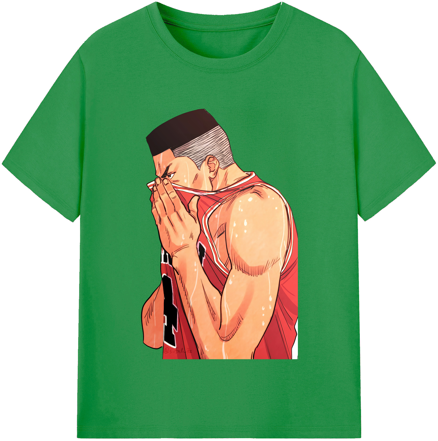 （画像用） SLAM DUNK／スラムダンク レディースカジュアルプリントTシャツ（綿100％）