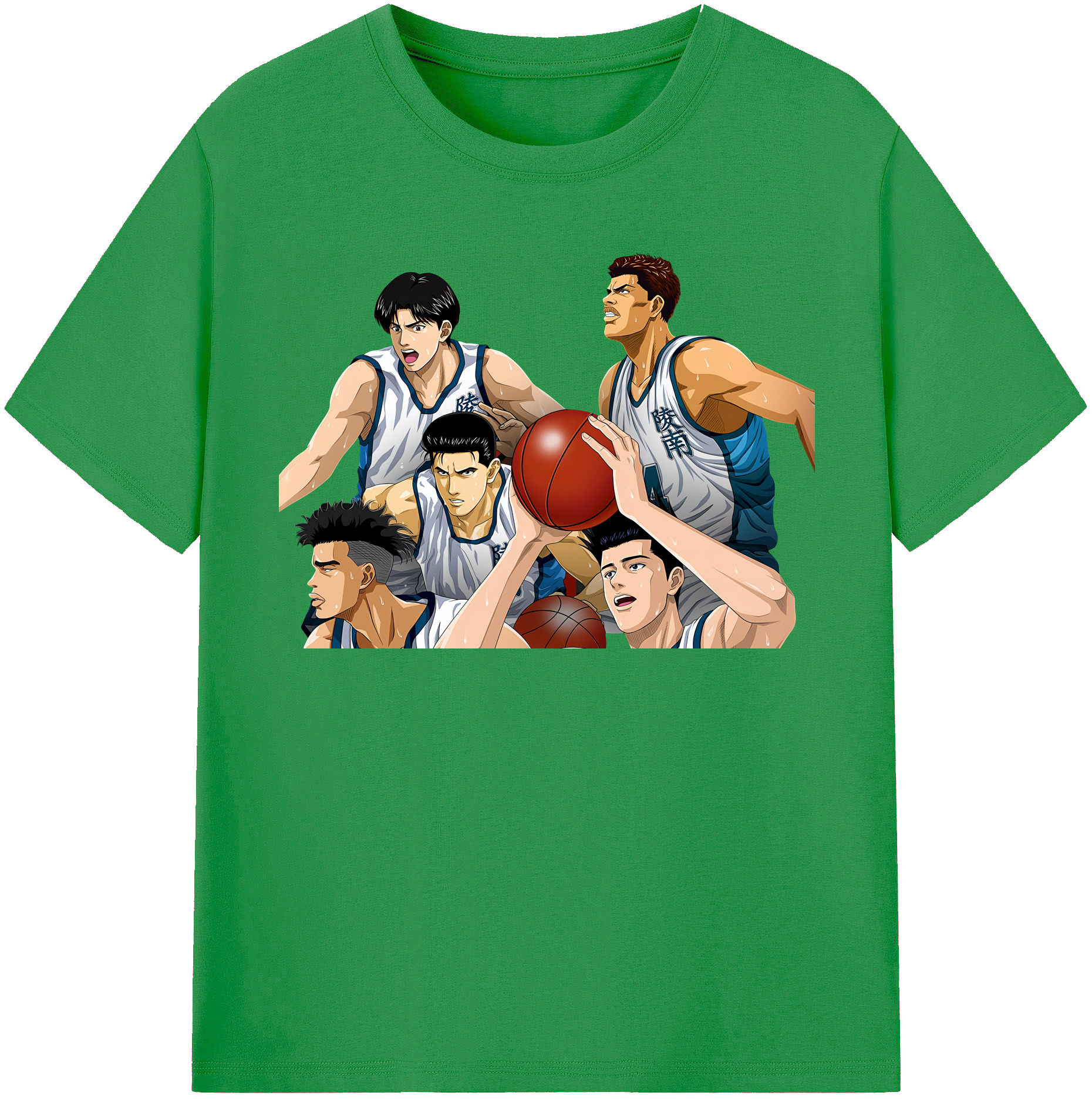 （画像用） SLAM DUNK／スラムダンク レディースカジュアルプリントTシャツ（綿100％）