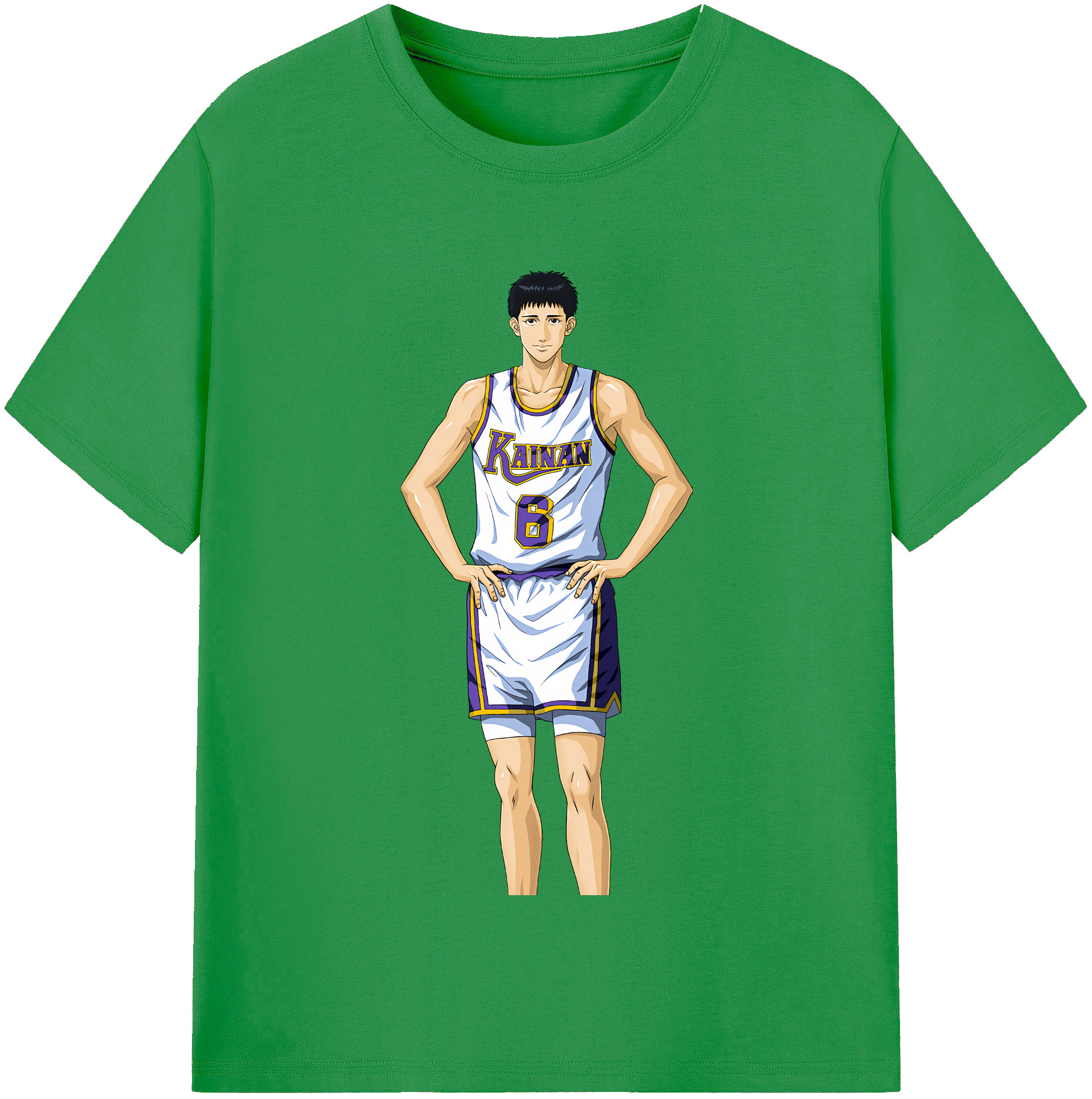 （画像用） SLAM DUNK／スラムダンク レディースカジュアルプリントTシャツ（綿100％）