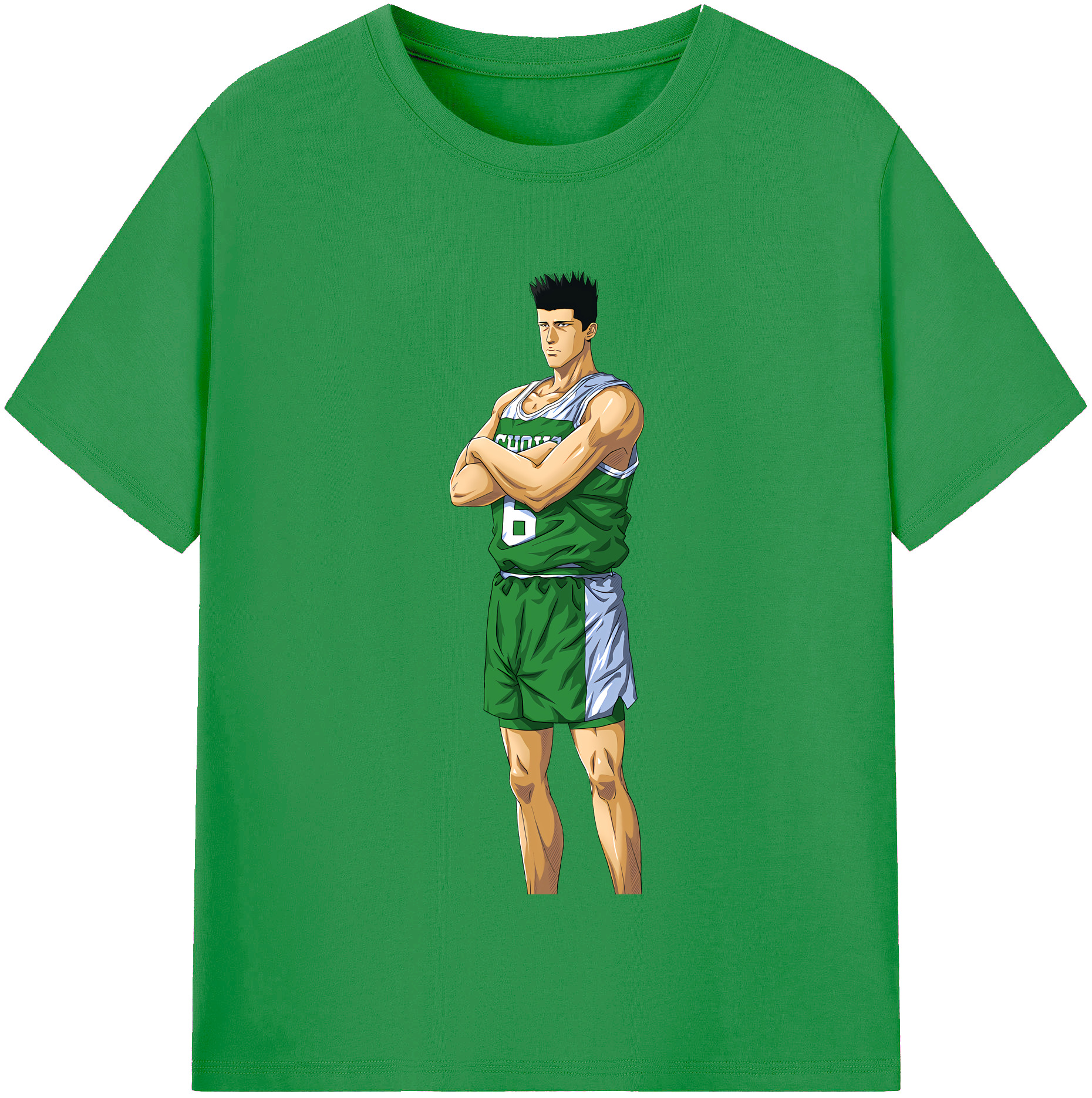 （画像用） SLAM DUNK／スラムダンク レディースカジュアルプリントTシャツ（綿100％）