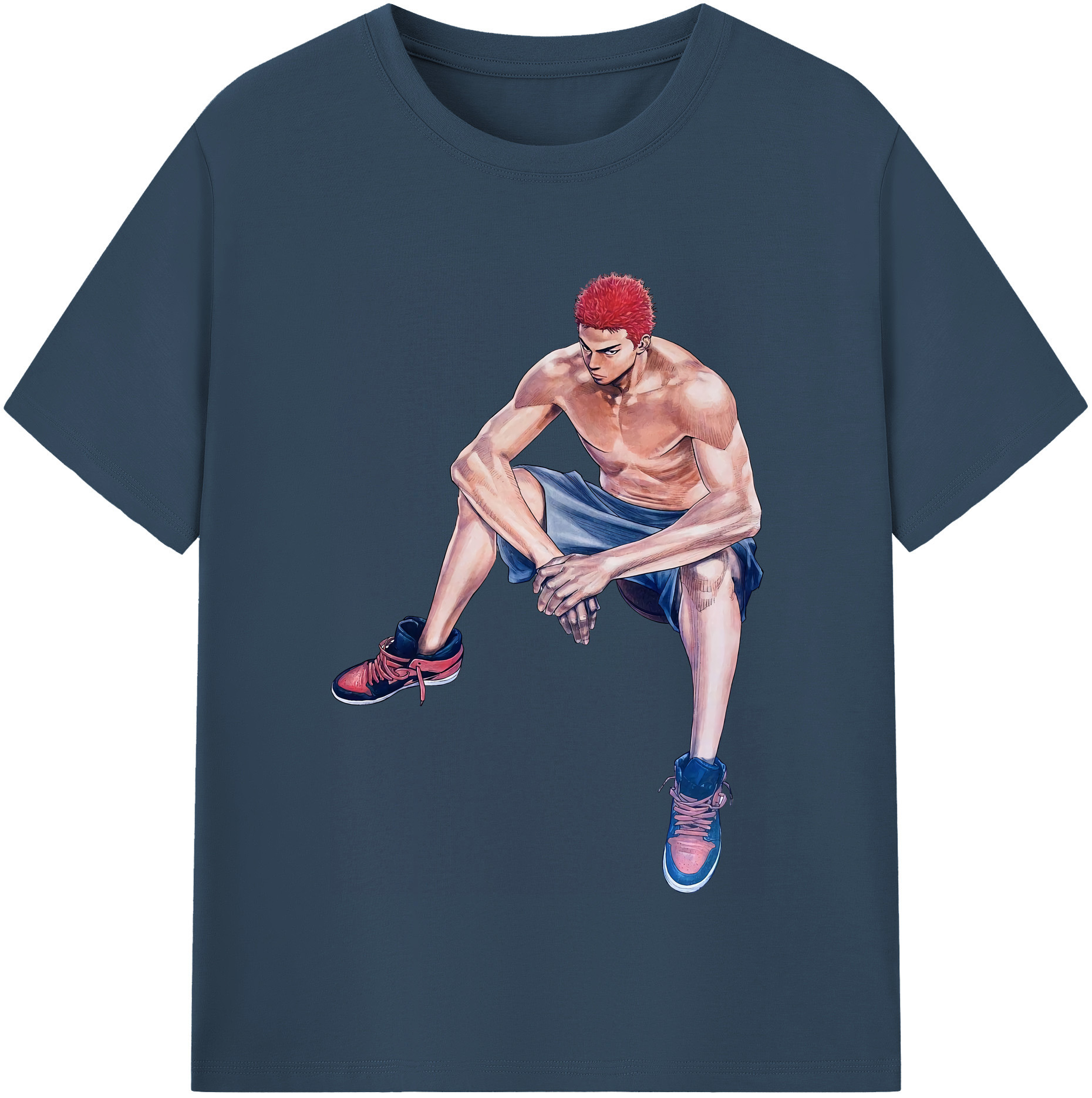 （画像用） SLAM DUNK／スラムダンク レディースカジュアルプリントTシャツ（綿100％）