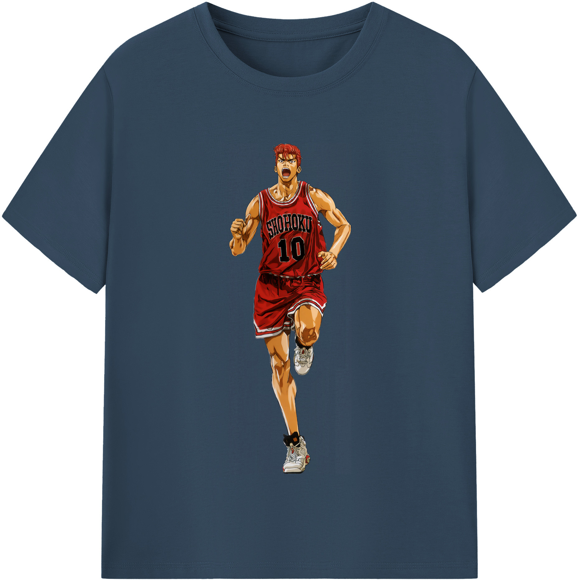 （画像用） SLAM DUNK／スラムダンク レディースカジュアルプリントTシャツ（綿100％）