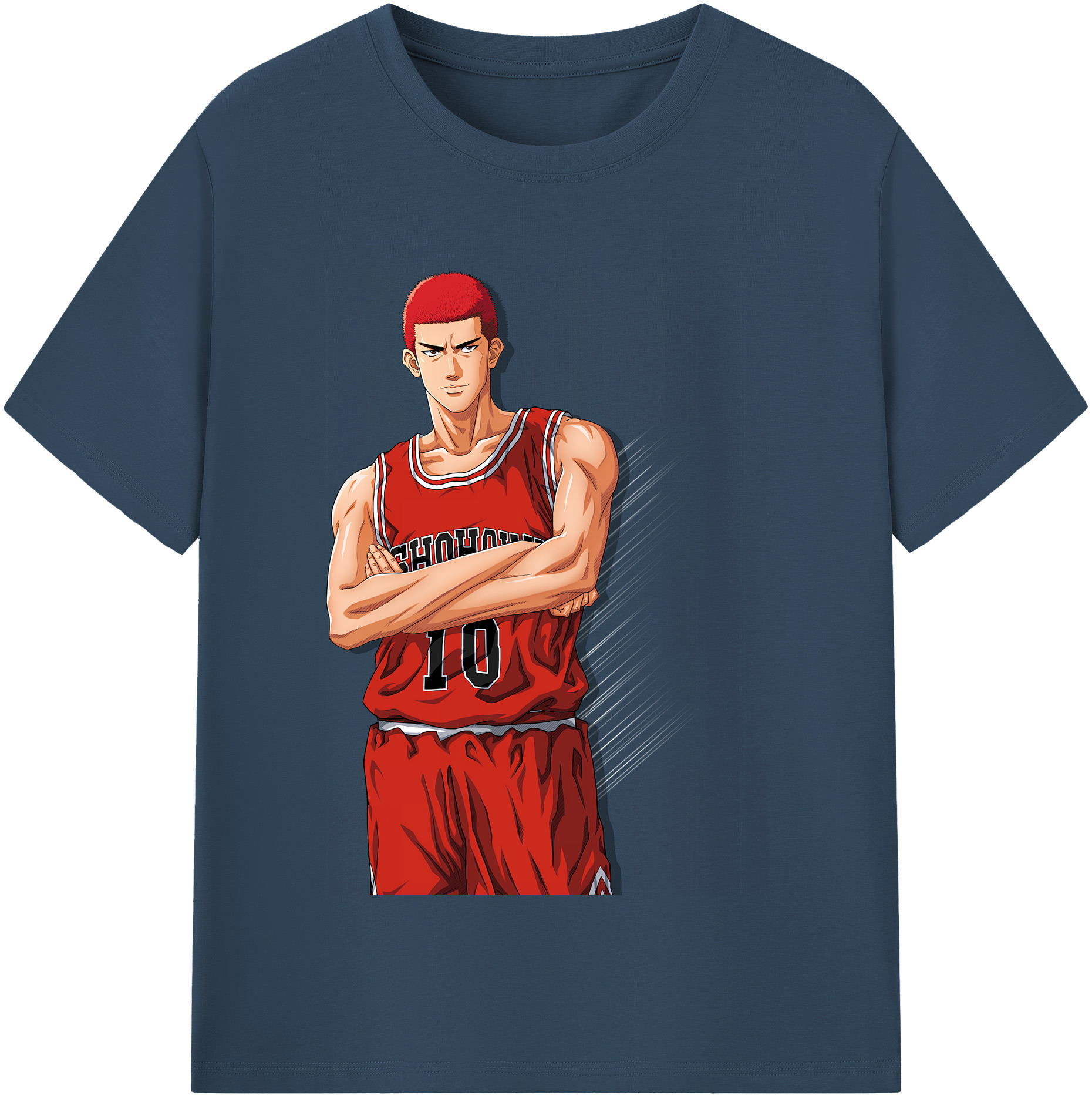 （画像用） SLAM DUNK／スラムダンク レディースカジュアルプリントTシャツ（綿100％）
