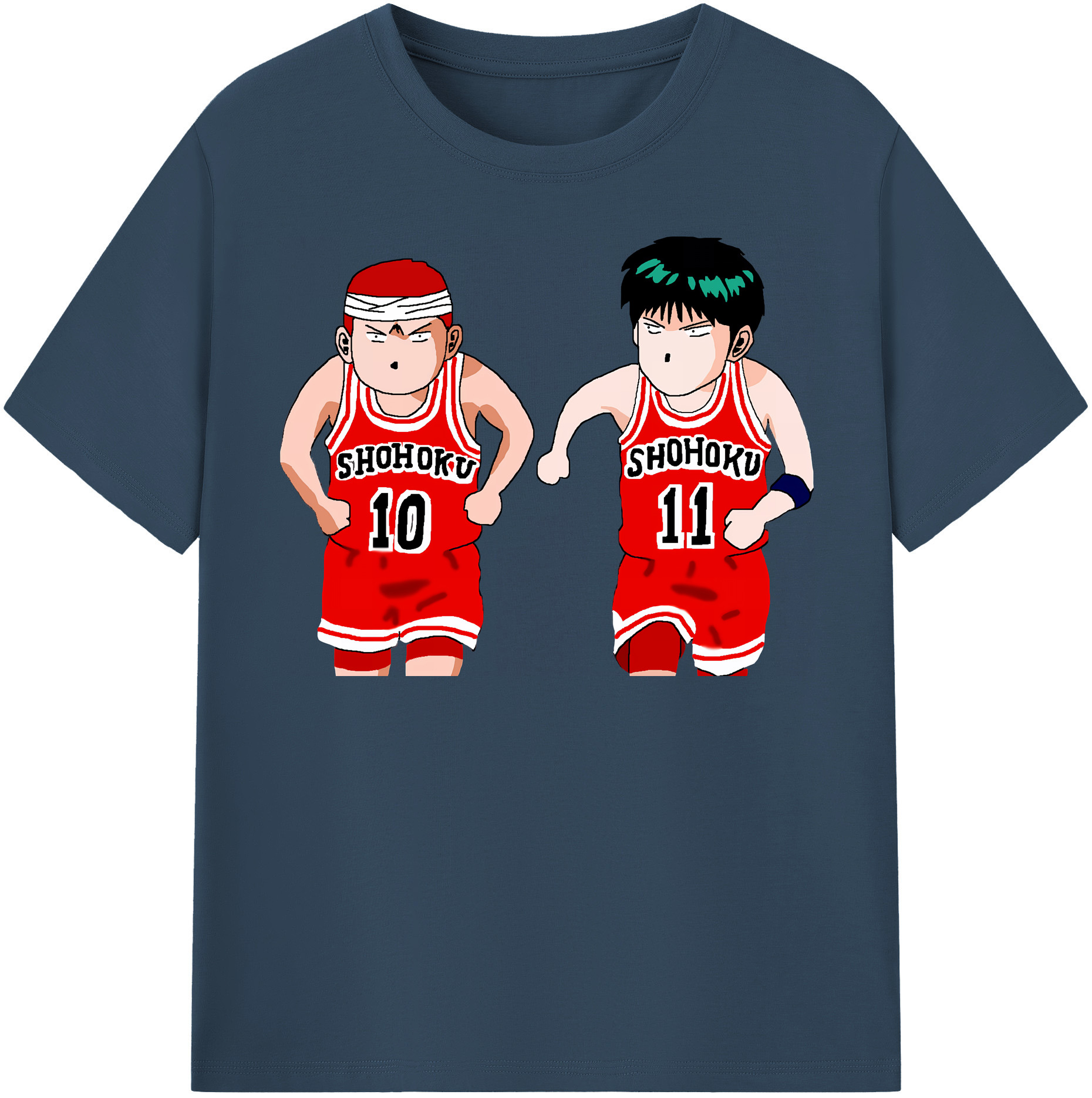 （画像用） SLAM DUNK／スラムダンク レディースカジュアルプリントTシャツ（綿100％）