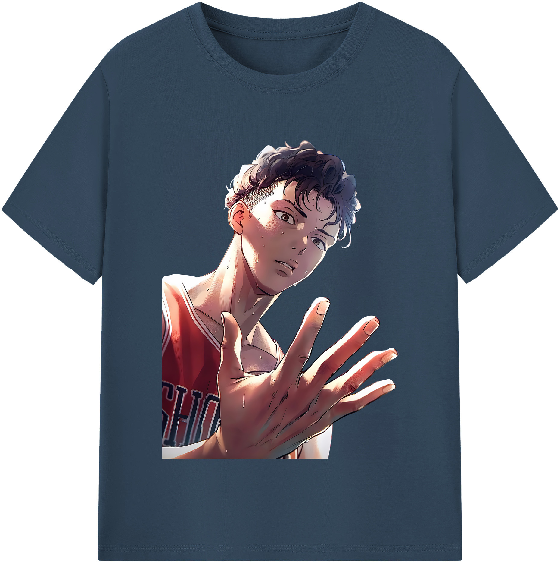 （画像用） SLAM DUNK／スラムダンク レディースカジュアルプリントTシャツ（綿100％）