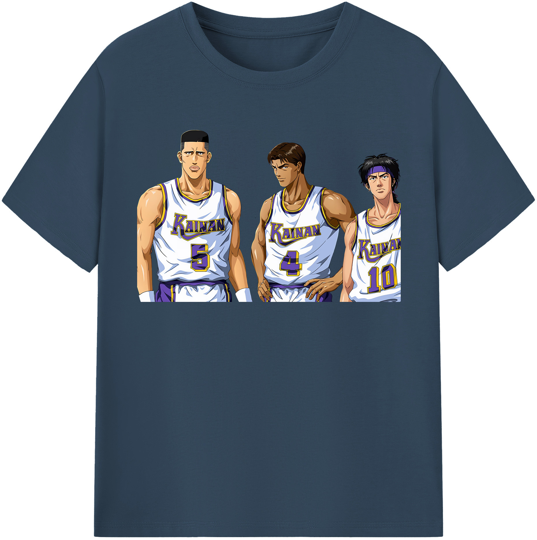 （画像用） SLAM DUNK／スラムダンク レディースカジュアルプリントTシャツ（綿100％）