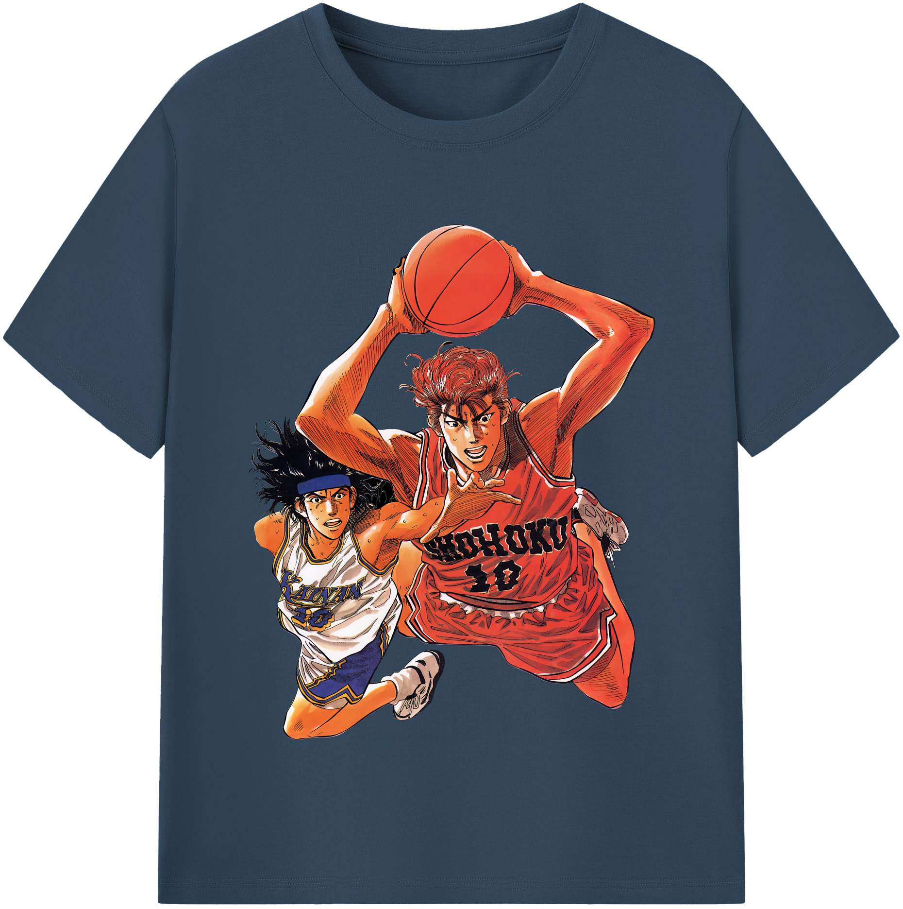 （画像用） SLAM DUNK／スラムダンク レディースカジュアルプリントTシャツ（綿100％）