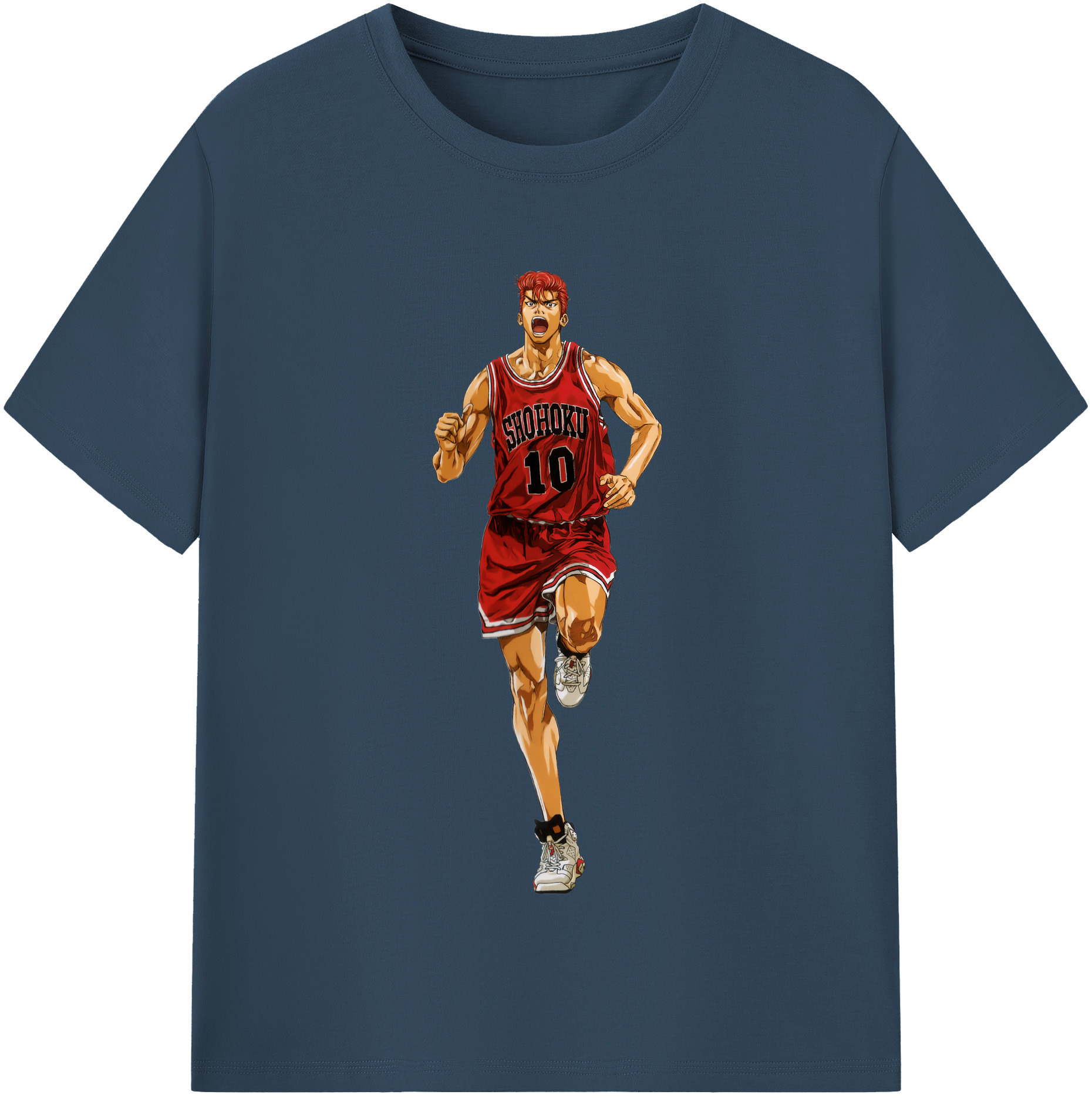 （画像用） SLAM DUNK／スラムダンク レディースカジュアルプリントTシャツ（綿100％）