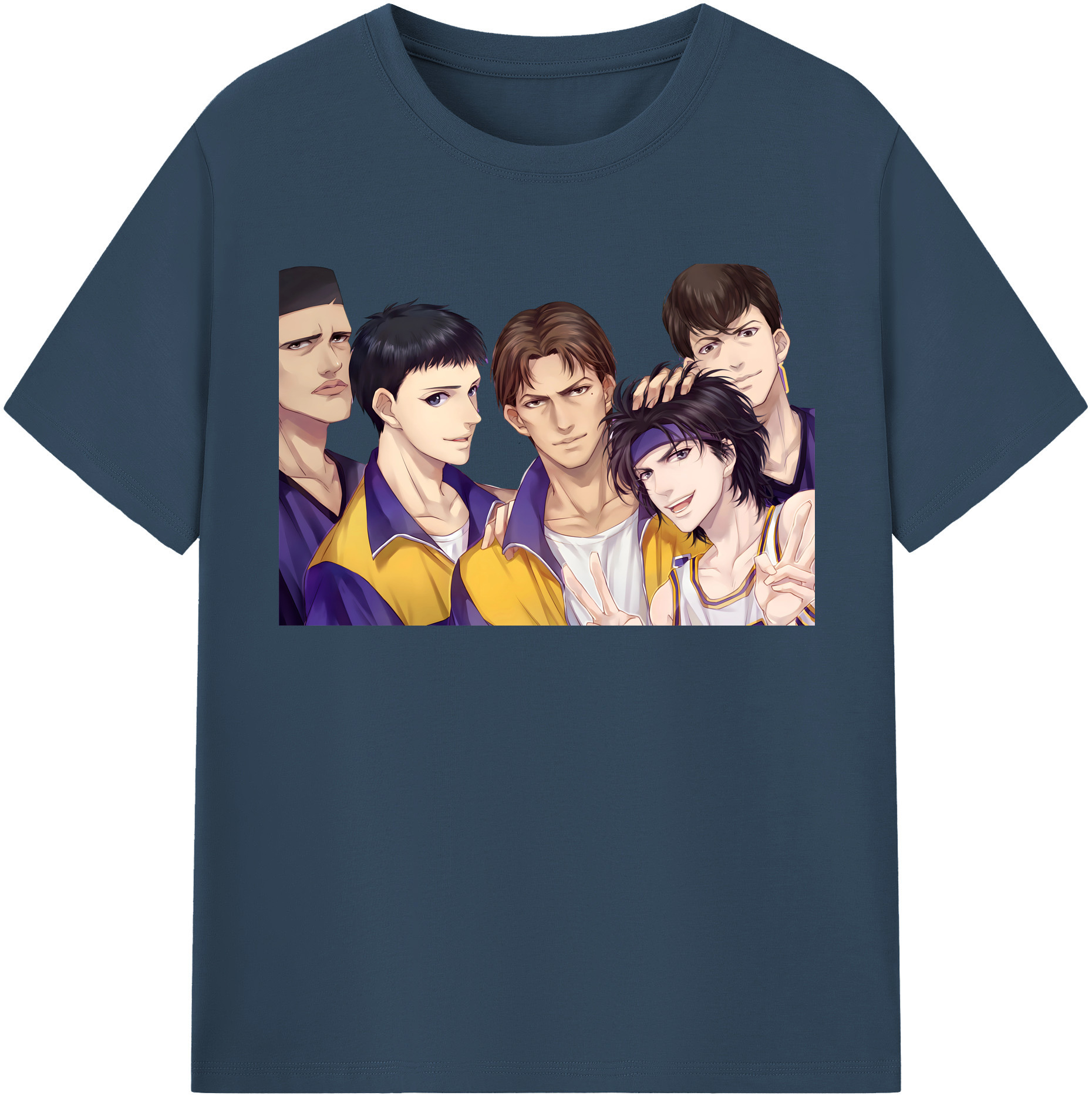 （画像用） SLAM DUNK／スラムダンク レディースカジュアルプリントTシャツ（綿100％）