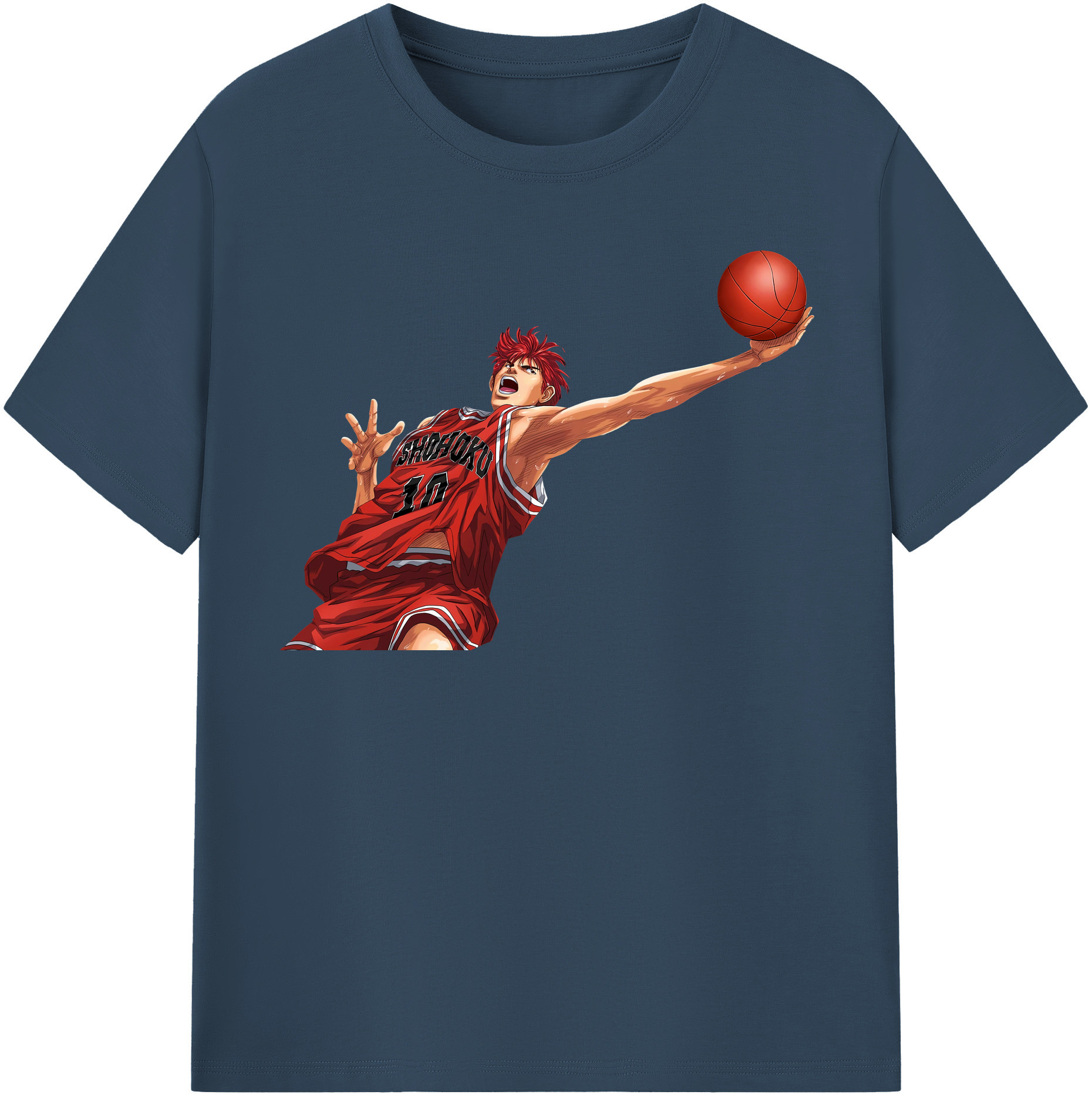 （画像用） SLAM DUNK／スラムダンク レディースカジュアルプリントTシャツ（綿100％）