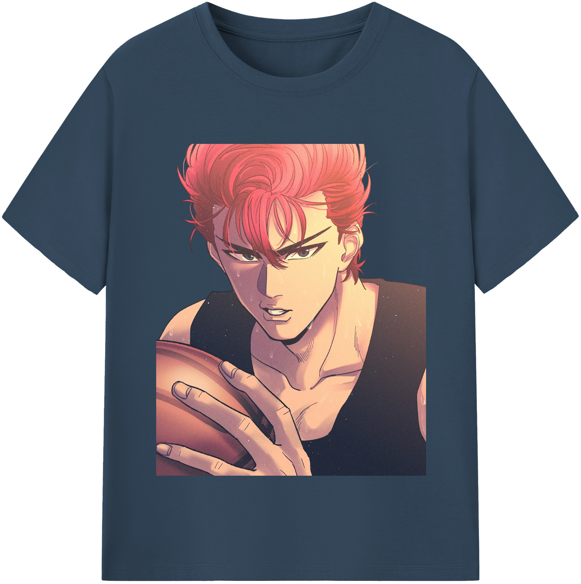 （画像用） SLAM DUNK／スラムダンク レディースカジュアルプリントTシャツ（綿100％）