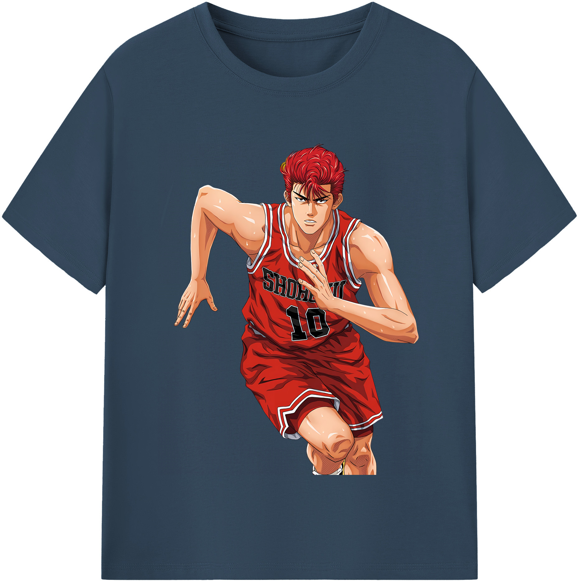 （画像用） SLAM DUNK／スラムダンク レディースカジュアルプリントTシャツ（綿100％）