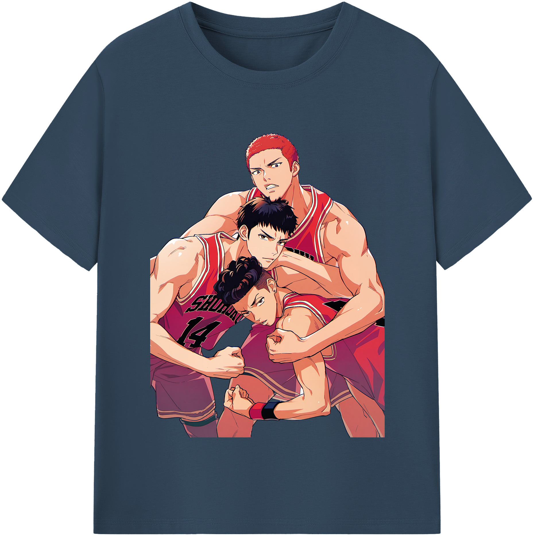 （画像用） SLAM DUNK／スラムダンク レディースカジュアルプリントTシャツ（綿100％）