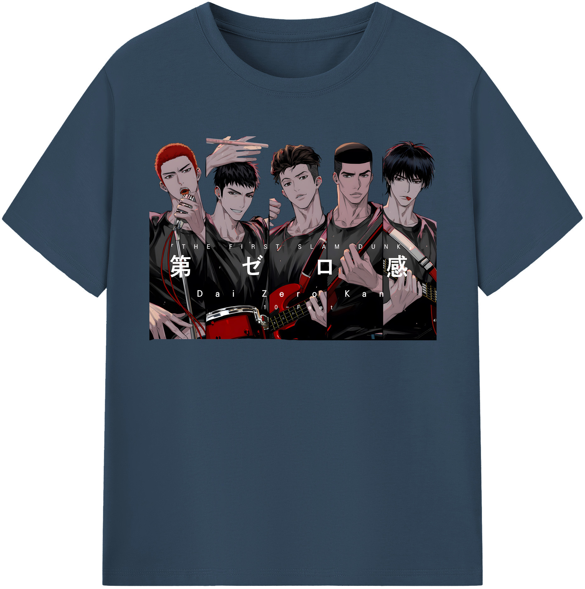 （画像用） SLAM DUNK／スラムダンク レディースカジュアルプリントTシャツ（綿100％）