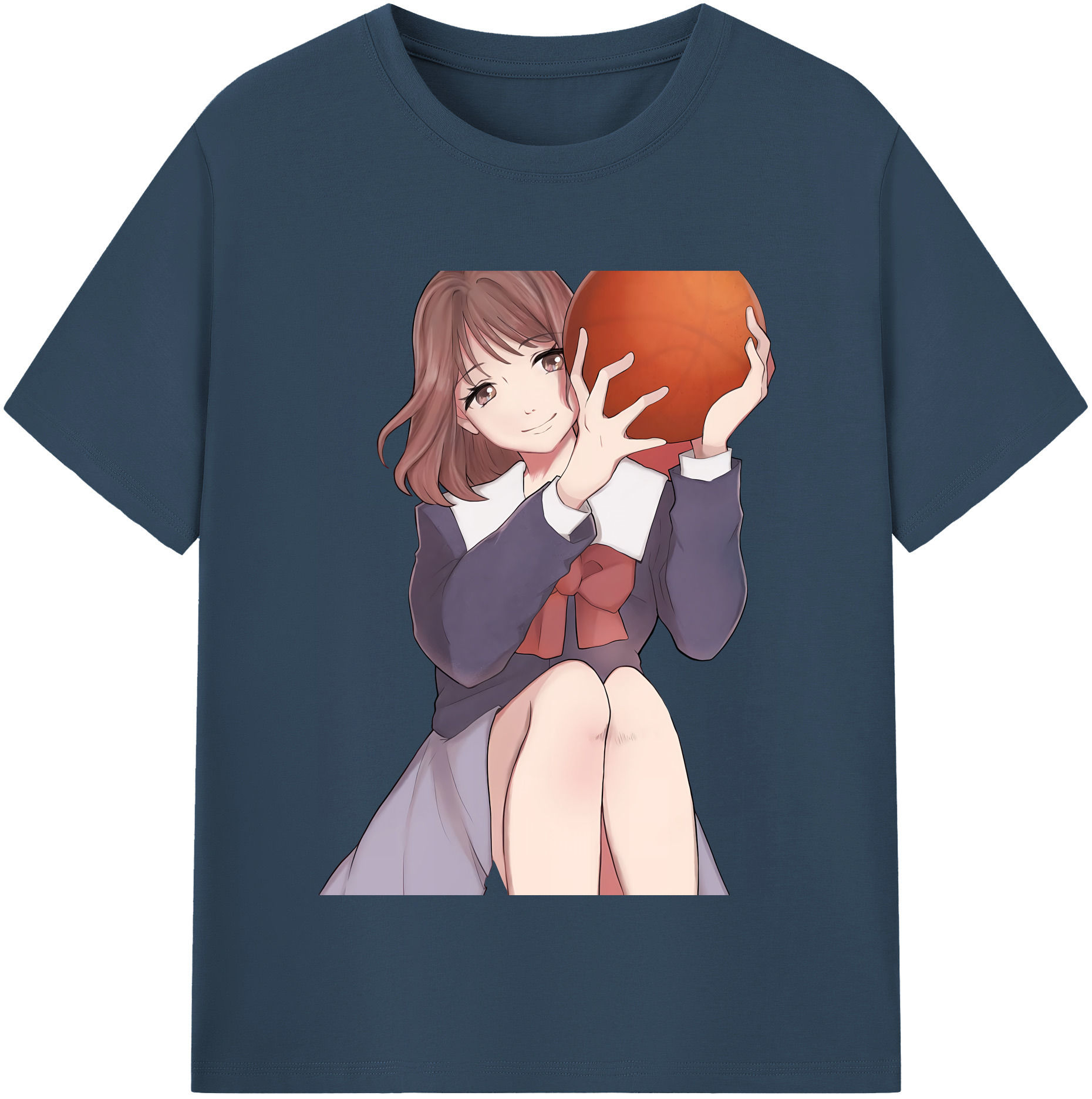 （画像用） SLAM DUNK／スラムダンク レディースカジュアルプリントTシャツ（綿100％）