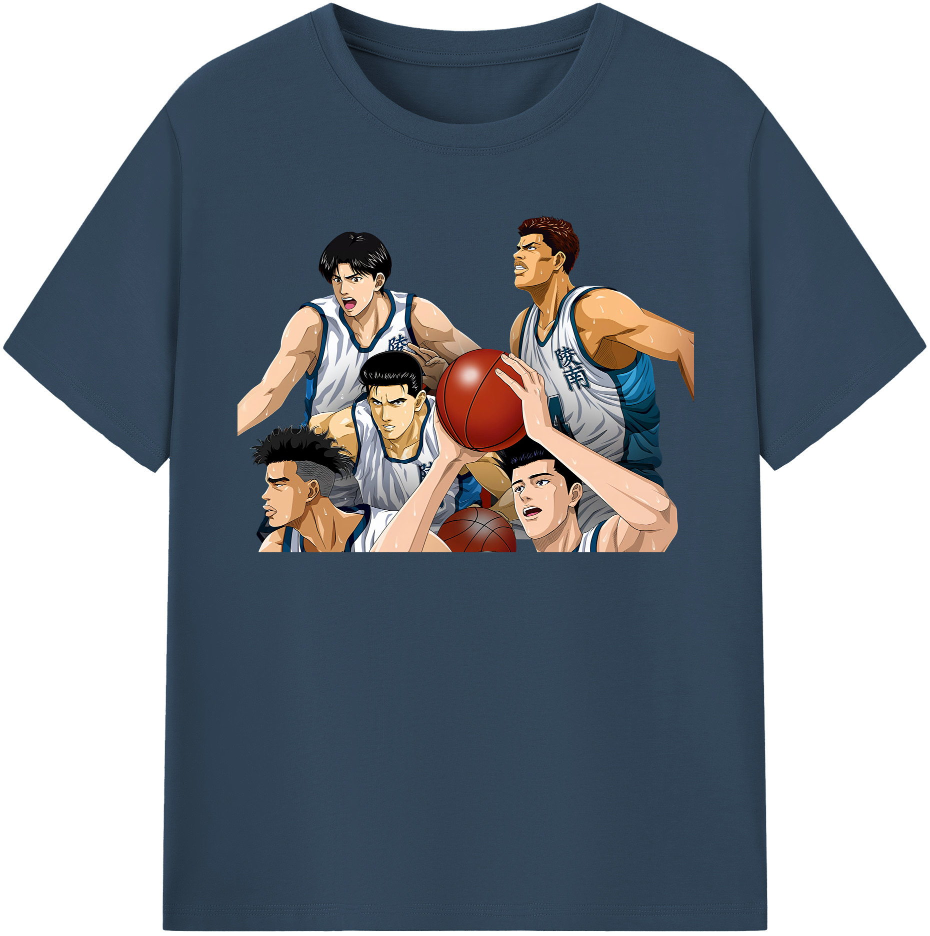 （画像用） SLAM DUNK／スラムダンク レディースカジュアルプリントTシャツ（綿100％）