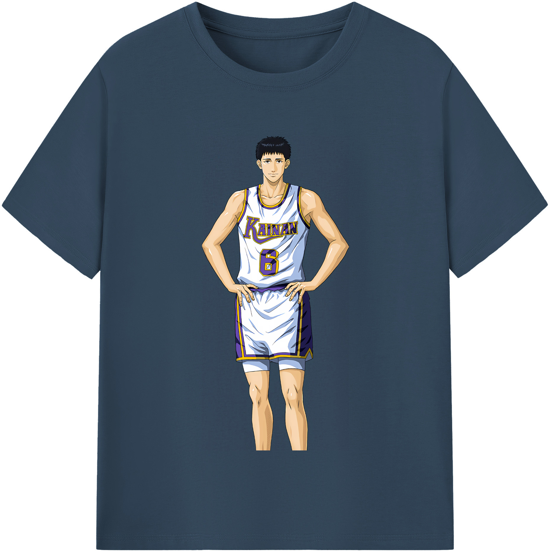 （画像用） SLAM DUNK／スラムダンク レディースカジュアルプリントTシャツ（綿100％）