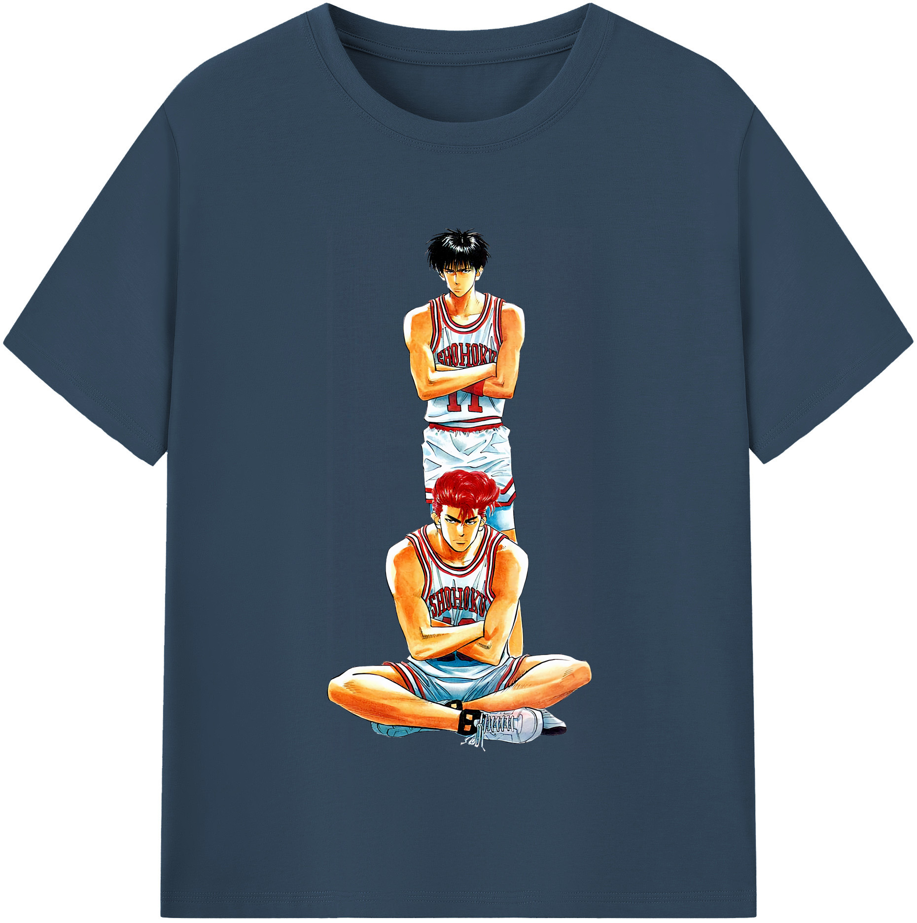 （画像用） SLAM DUNK／スラムダンク レディースカジュアルプリントTシャツ（綿100％）
