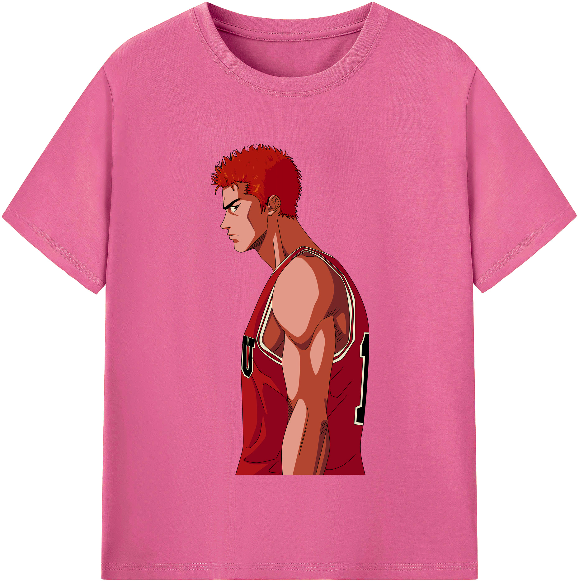 （画像用） SLAM DUNK／スラムダンク レディースカジュアルプリントTシャツ（綿100％）