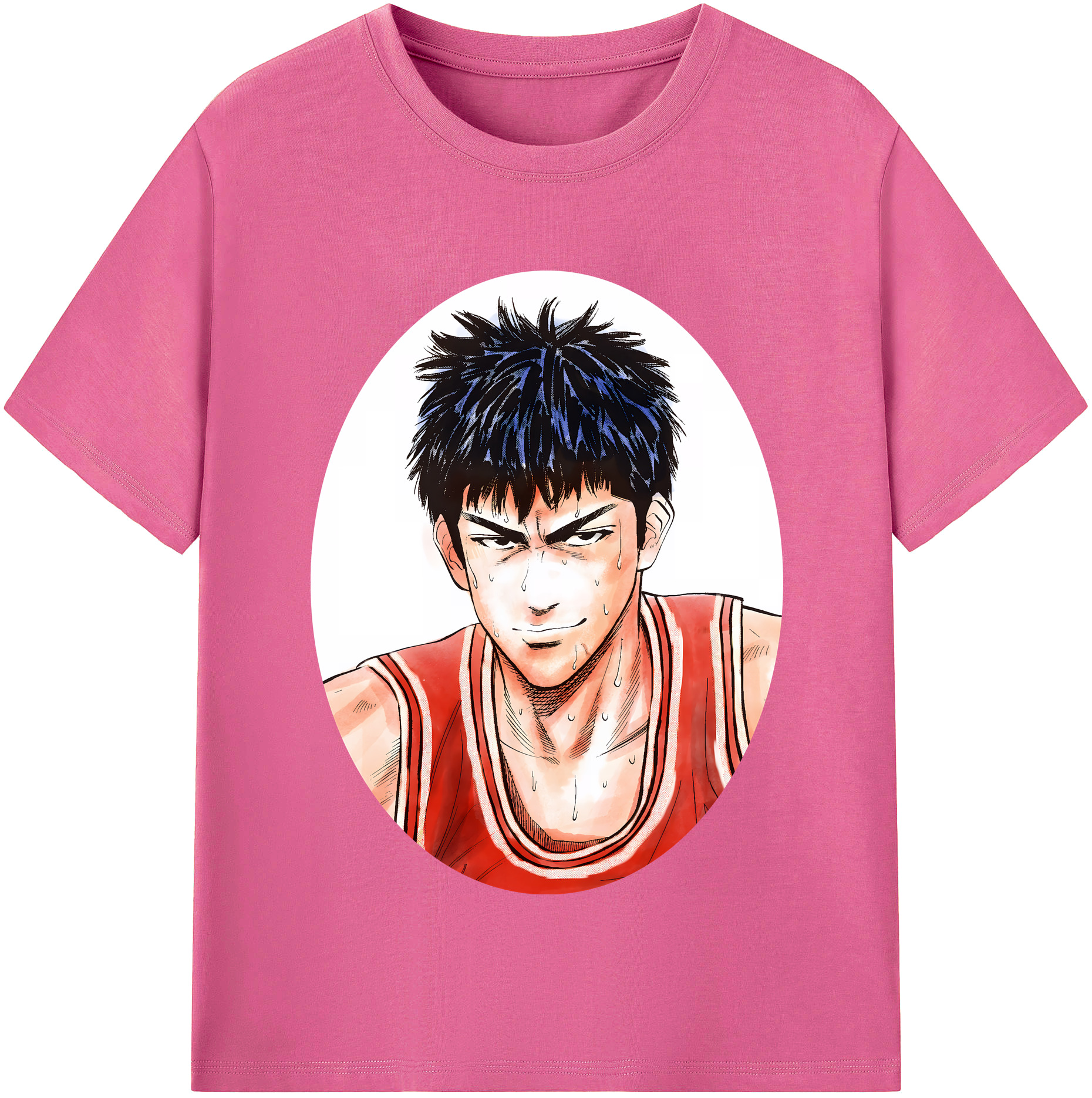 （画像用） SLAM DUNK／スラムダンク レディースカジュアルプリントTシャツ（綿100％）