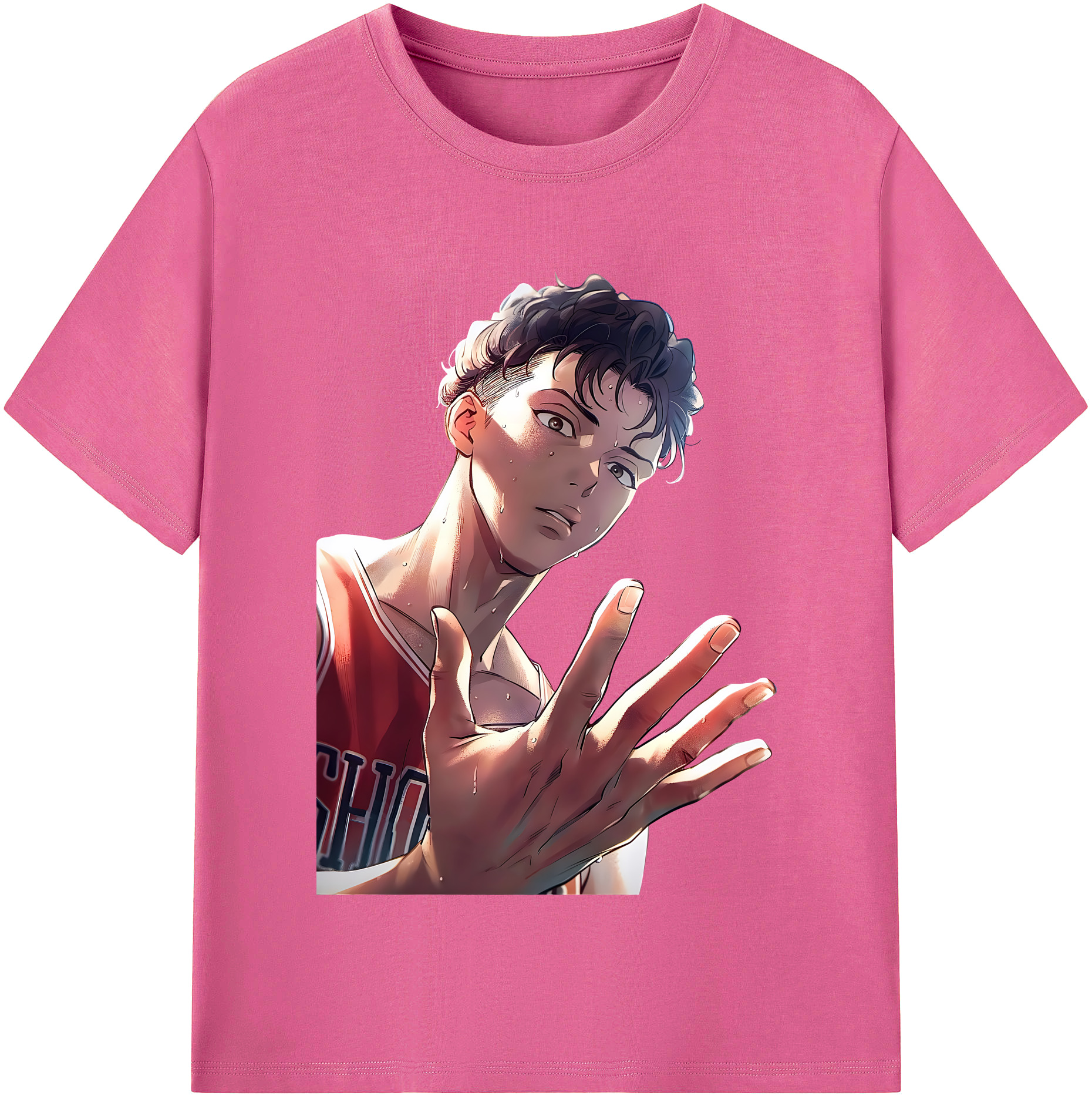 （画像用） SLAM DUNK／スラムダンク レディースカジュアルプリントTシャツ（綿100％）