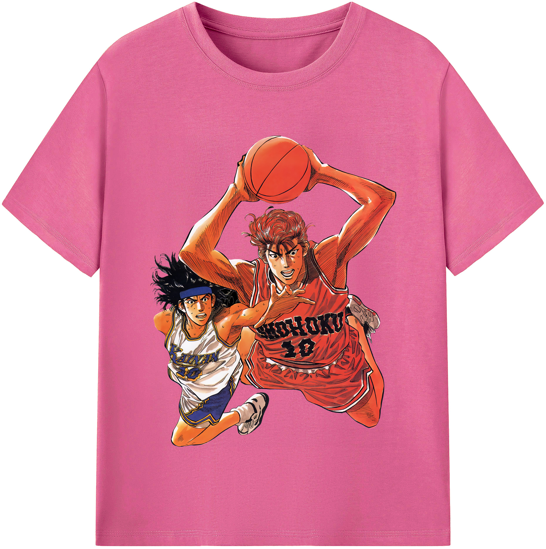 （画像用） SLAM DUNK／スラムダンク レディースカジュアルプリントTシャツ（綿100％）