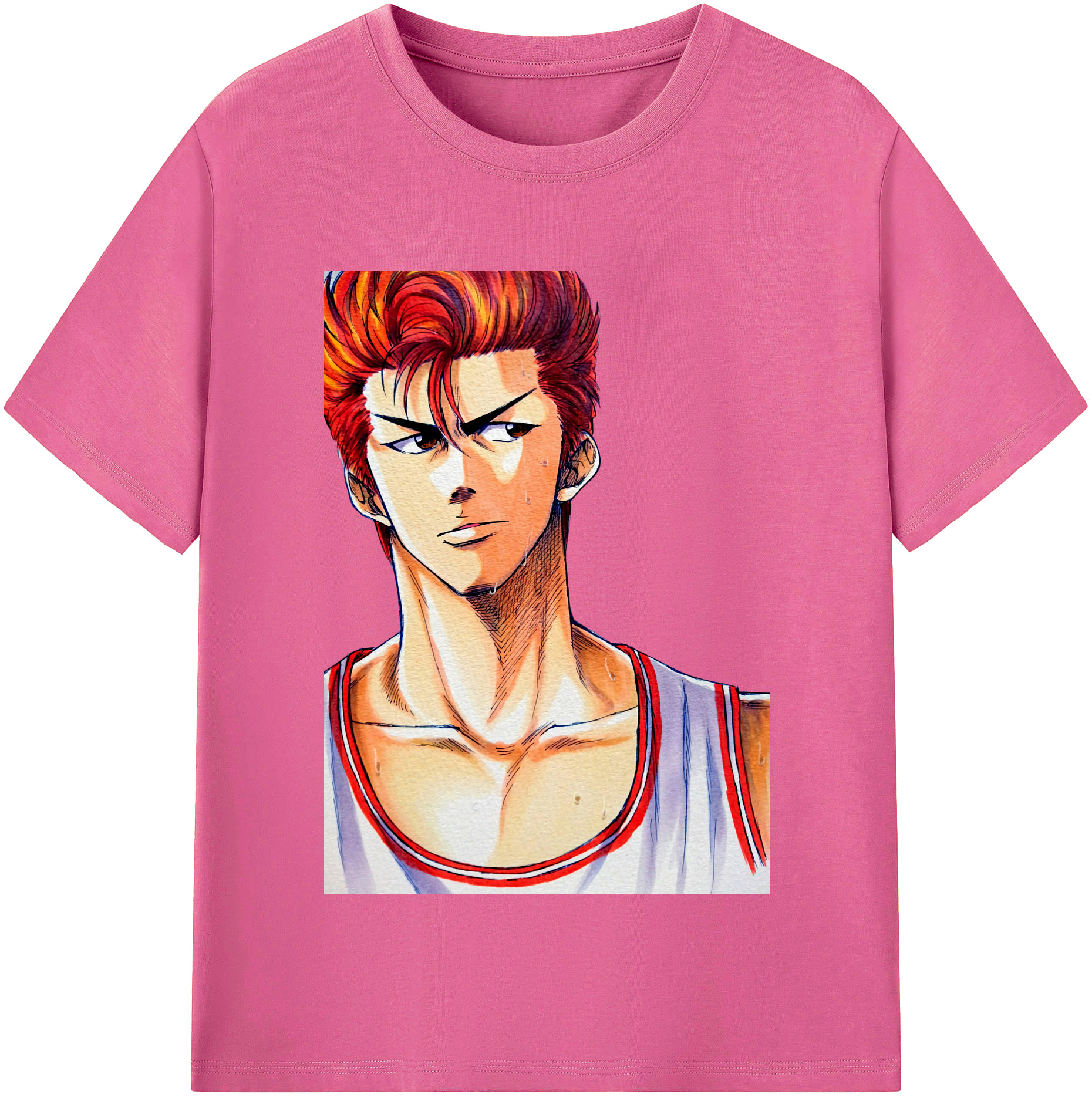 （画像用） SLAM DUNK／スラムダンク レディースカジュアルプリントTシャツ（綿100％）