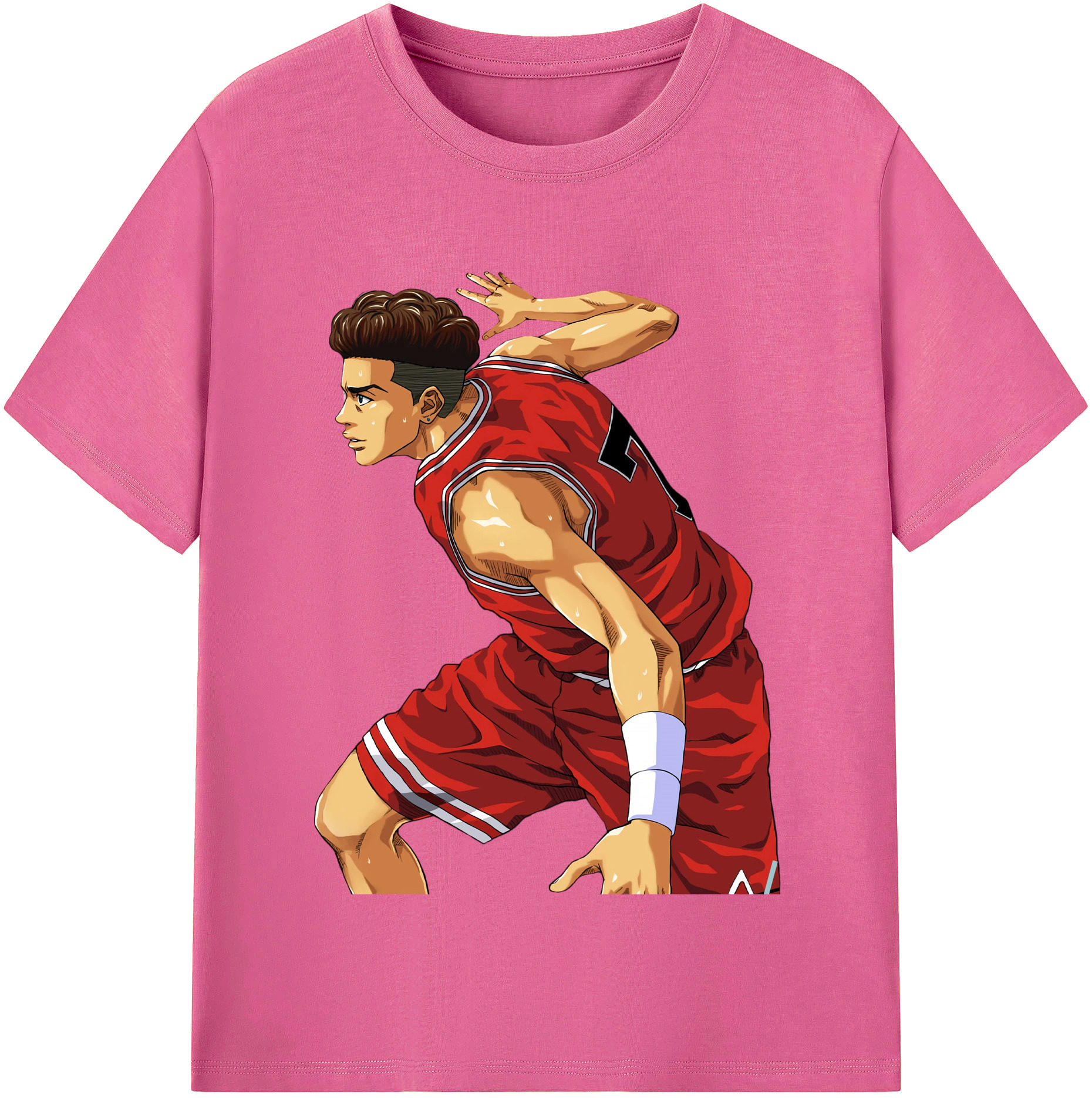（画像用） SLAM DUNK／スラムダンク レディースカジュアルプリントTシャツ（綿100％）