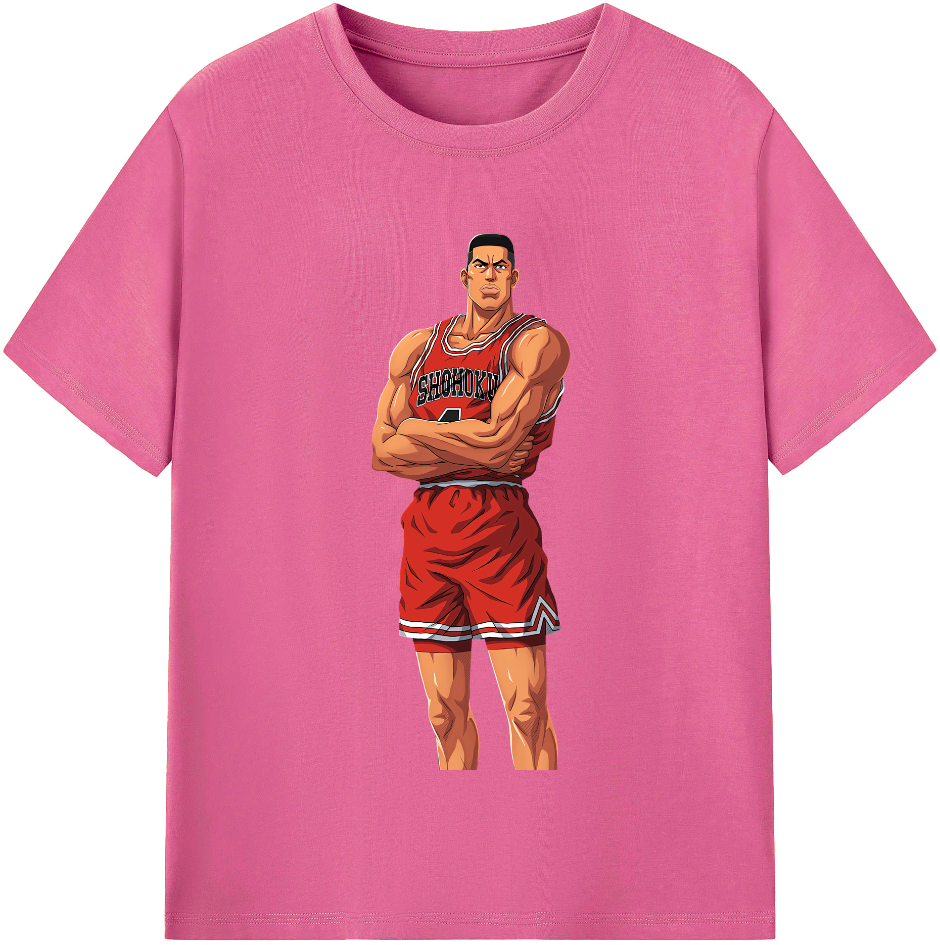 （画像用） SLAM DUNK／スラムダンク レディースカジュアルプリントTシャツ（綿100％）