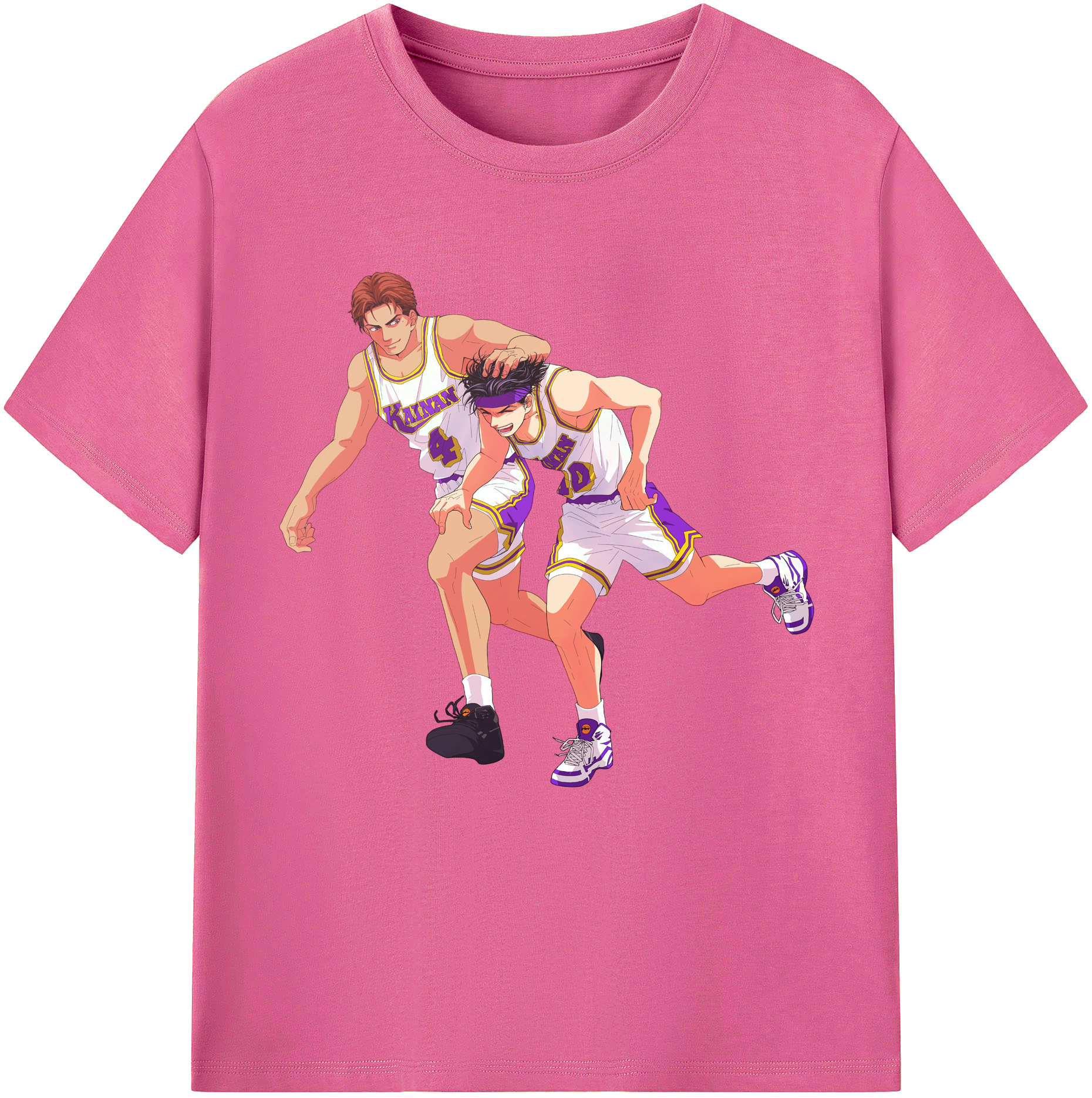 （画像用） SLAM DUNK／スラムダンク レディースカジュアルプリントTシャツ（綿100％）