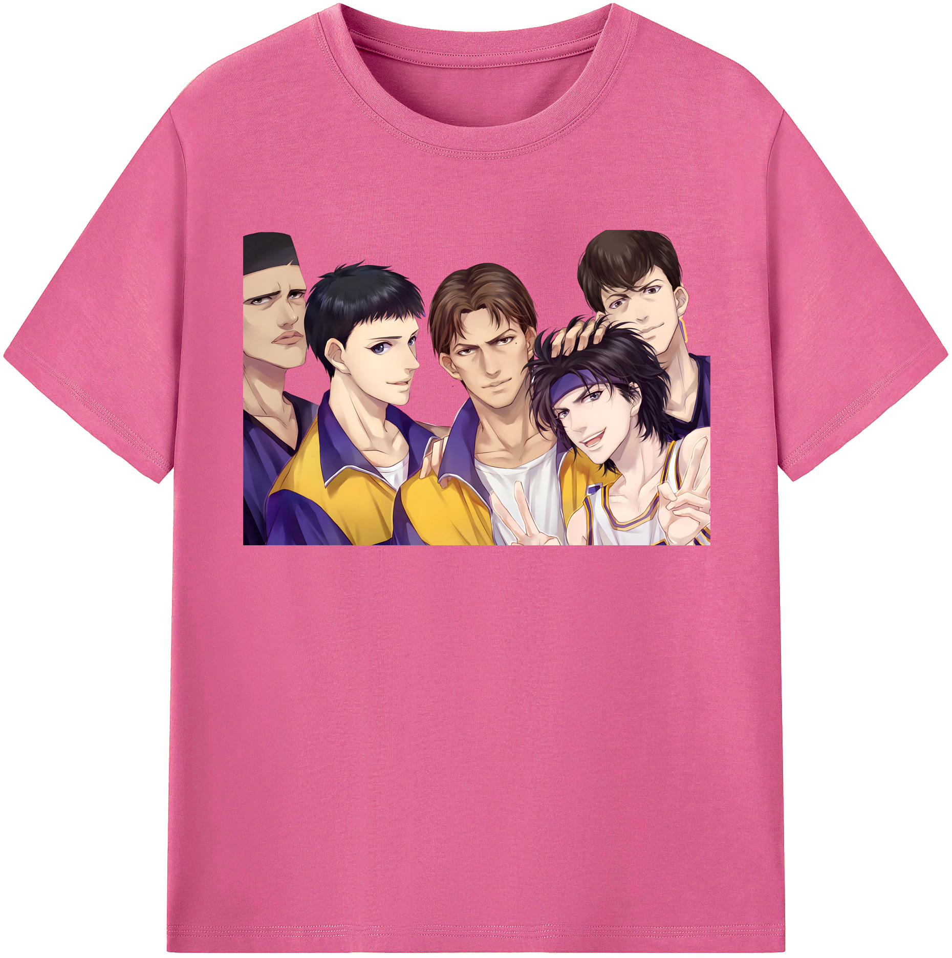 （画像用） SLAM DUNK／スラムダンク レディースカジュアルプリントTシャツ（綿100％）