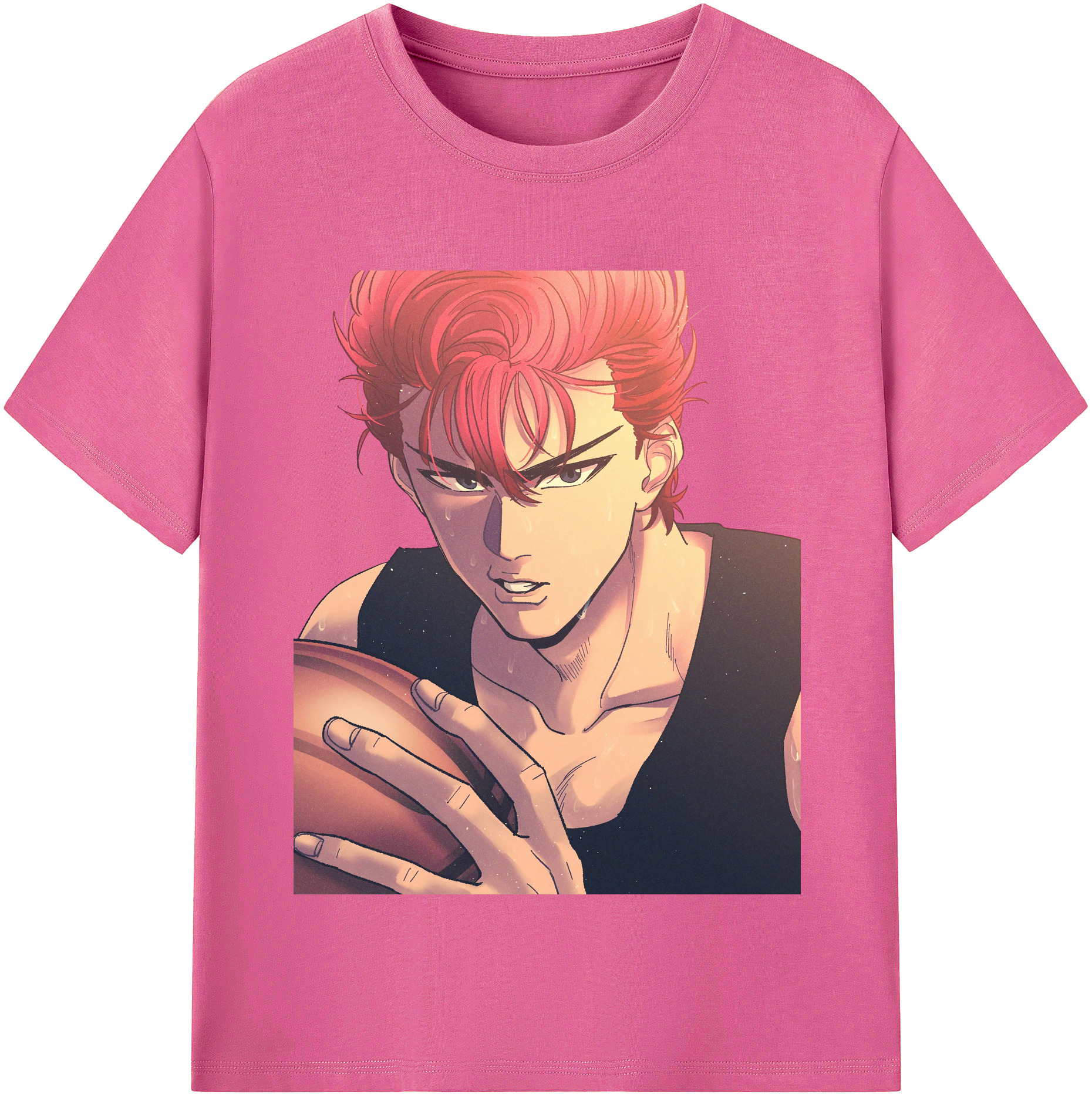 （画像用） SLAM DUNK／スラムダンク レディースカジュアルプリントTシャツ（綿100％）