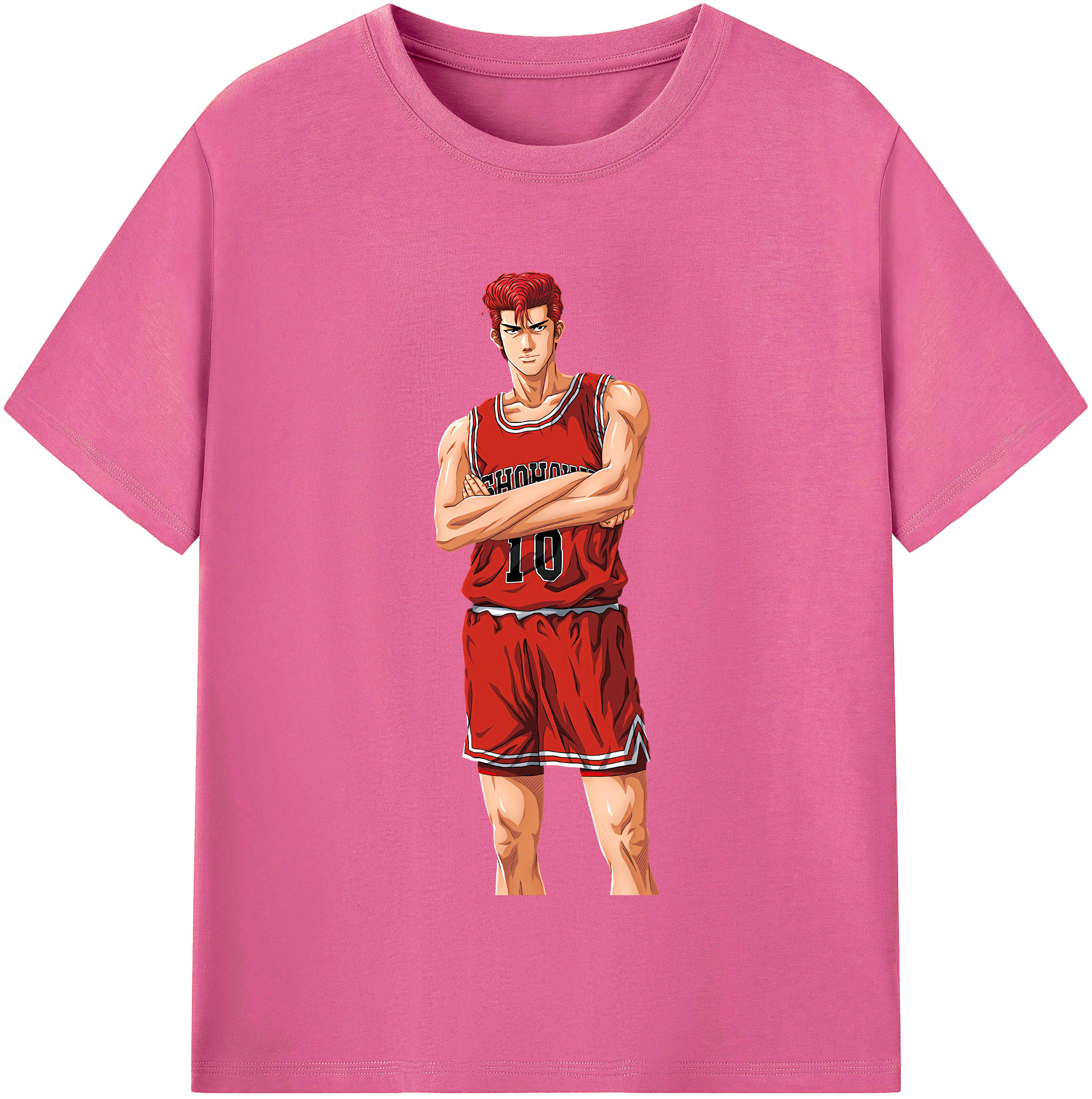 （画像用） SLAM DUNK／スラムダンク レディースカジュアルプリントTシャツ（綿100％）