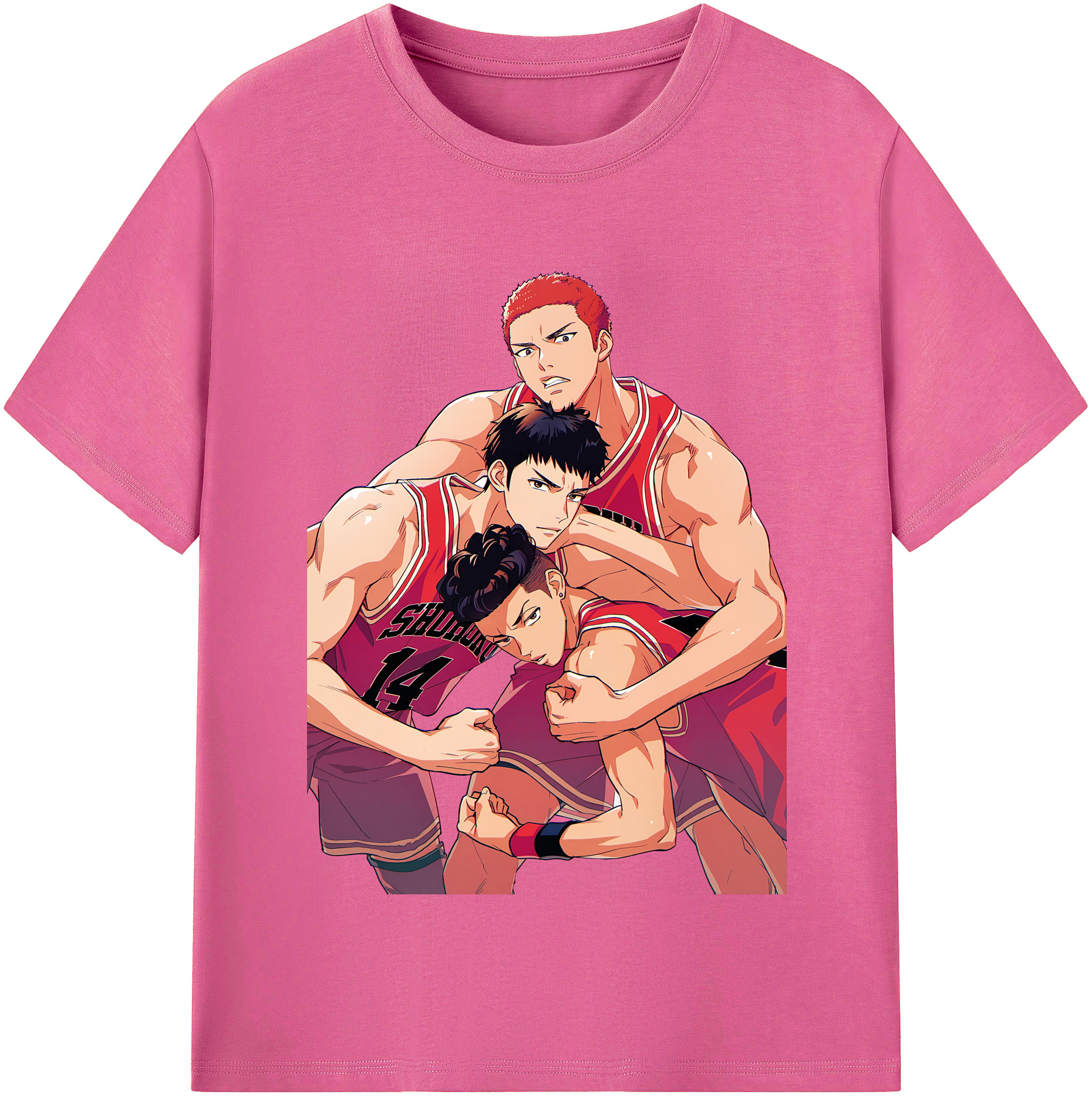 （画像用） SLAM DUNK／スラムダンク レディースカジュアルプリントTシャツ（綿100％）