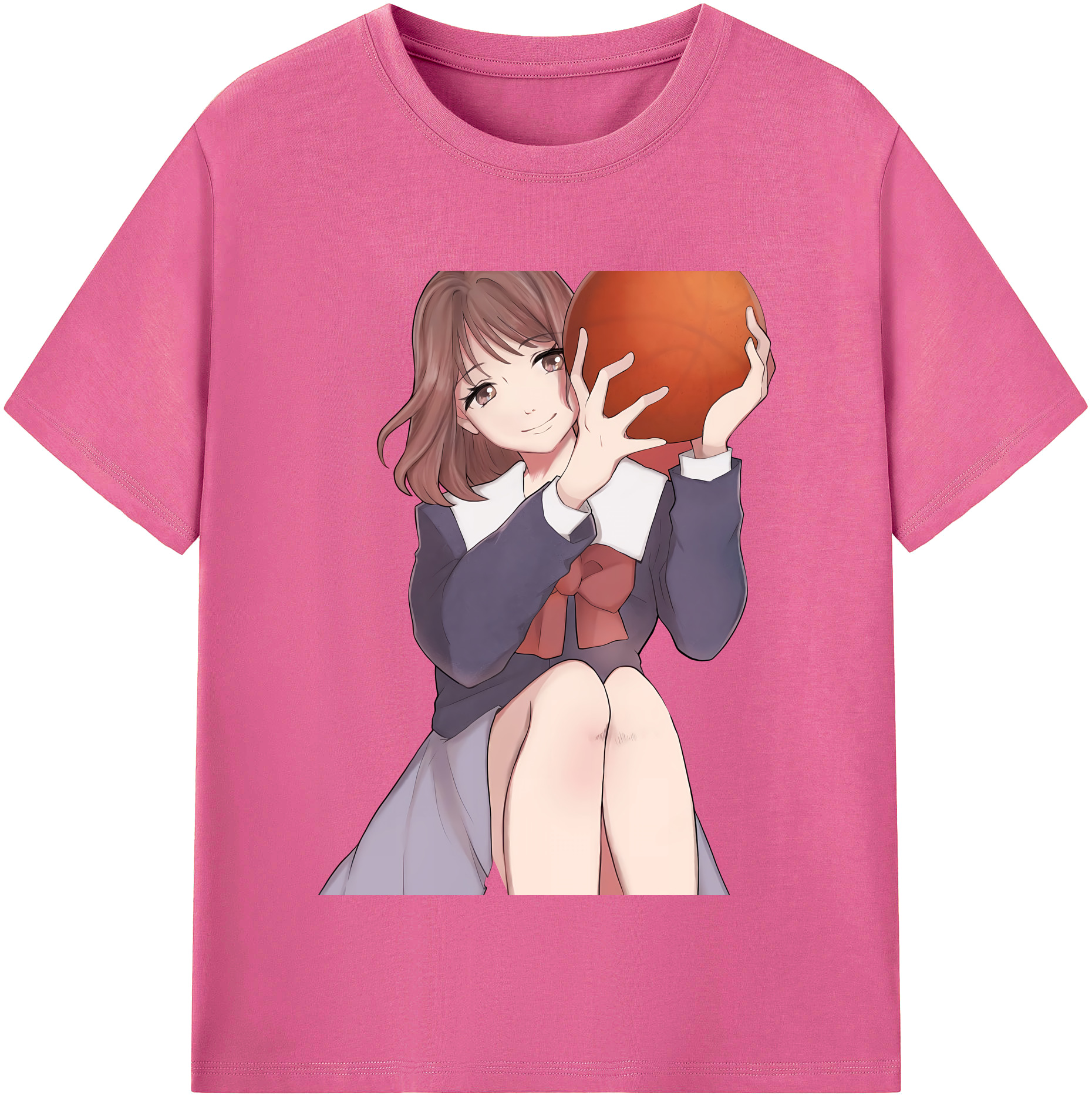 （画像用） SLAM DUNK／スラムダンク レディースカジュアルプリントTシャツ（綿100％）
