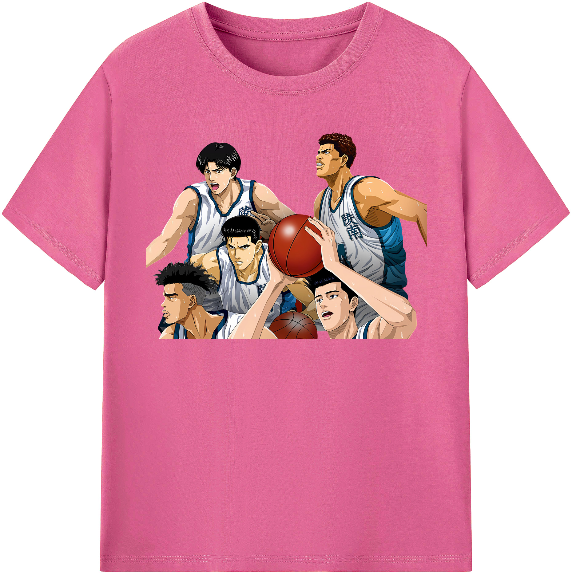 （画像用） SLAM DUNK／スラムダンク レディースカジュアルプリントTシャツ（綿100％）