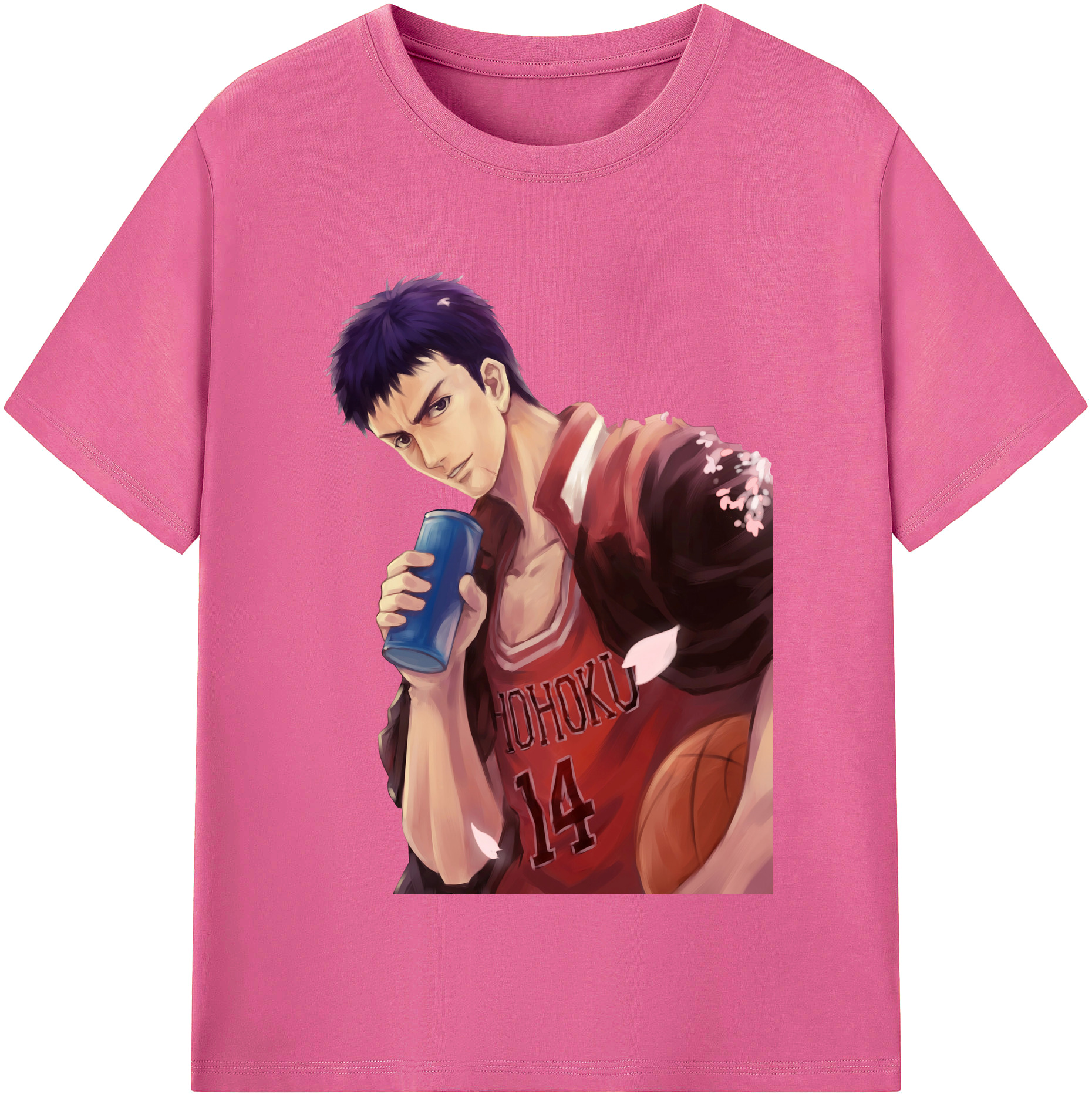 （画像用） SLAM DUNK／スラムダンク レディースカジュアルプリントTシャツ（綿100％）