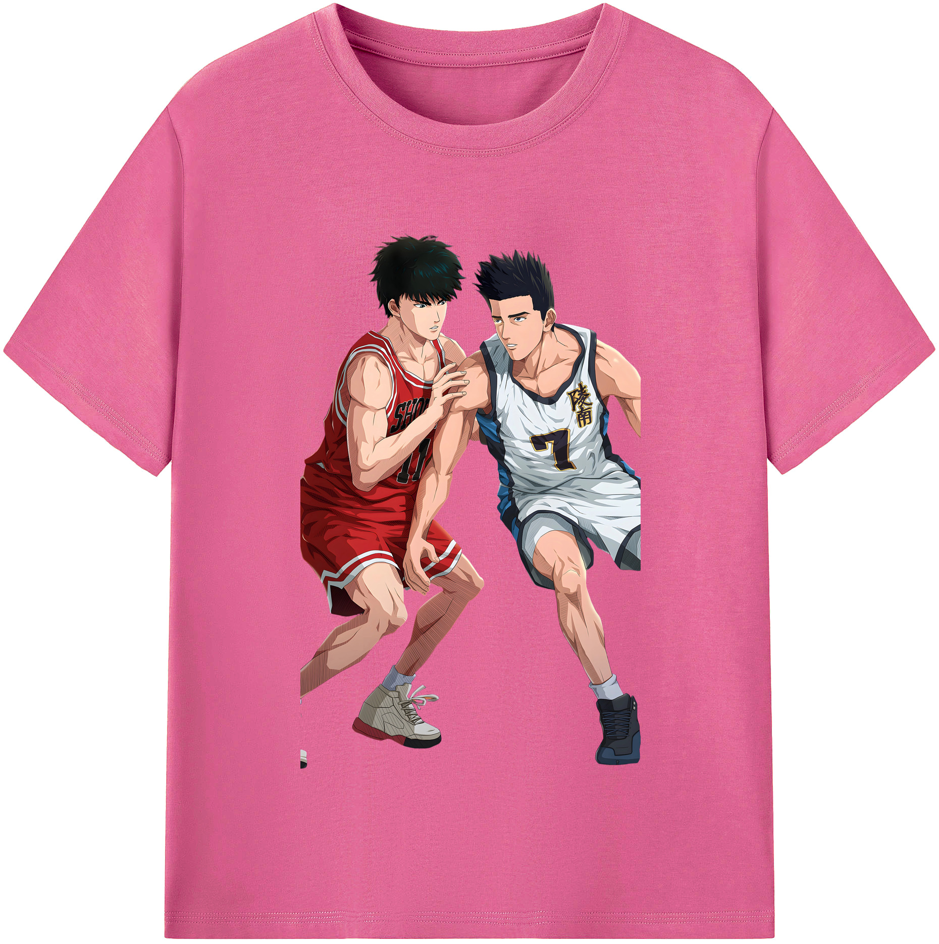 （画像用） SLAM DUNK／スラムダンク レディースカジュアルプリントTシャツ（綿100％）