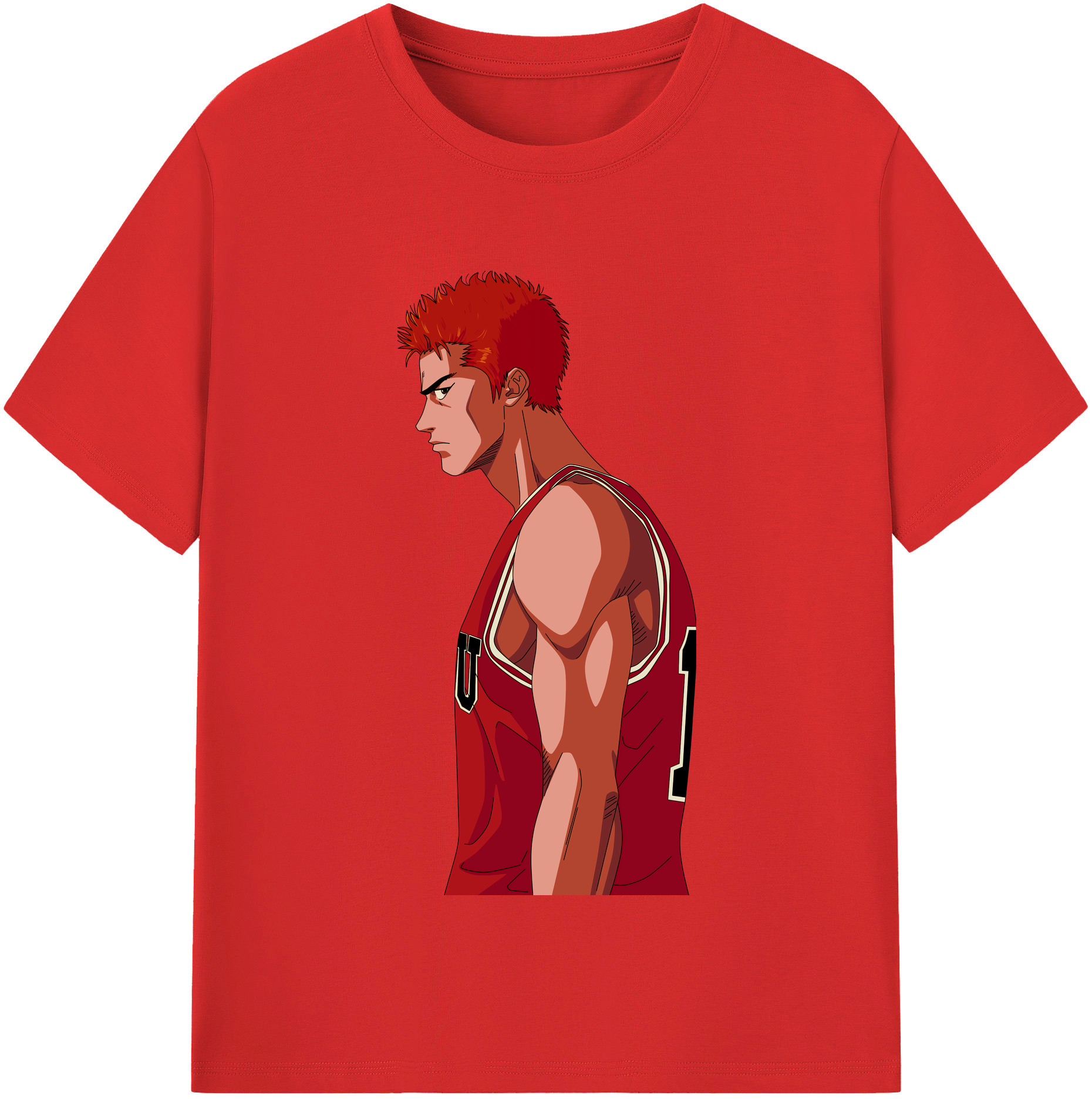 （画像用） SLAM DUNK／スラムダンク レディースカジュアルプリントTシャツ（綿100％）