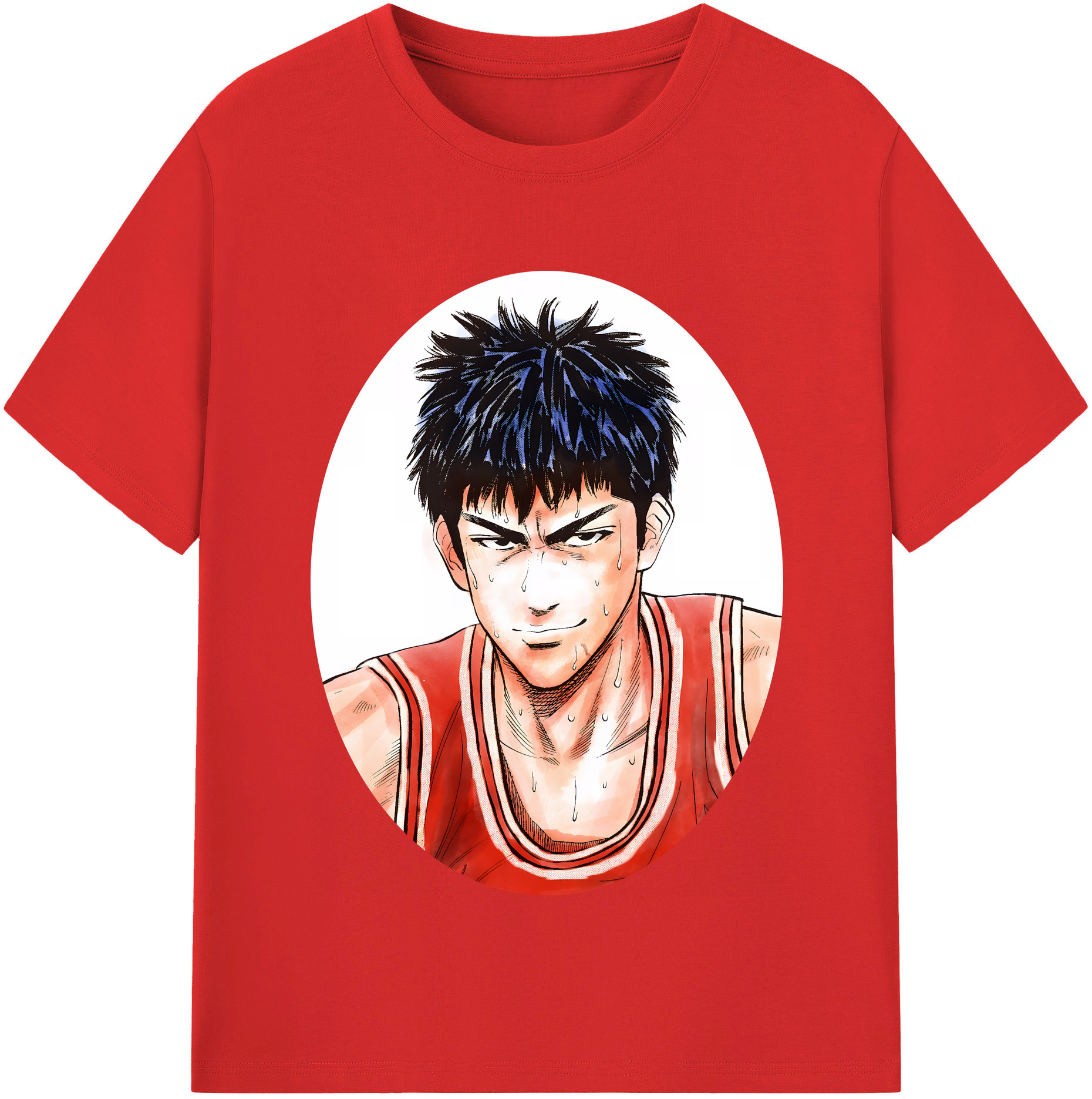 （画像用） SLAM DUNK／スラムダンク レディースカジュアルプリントTシャツ（綿100％）