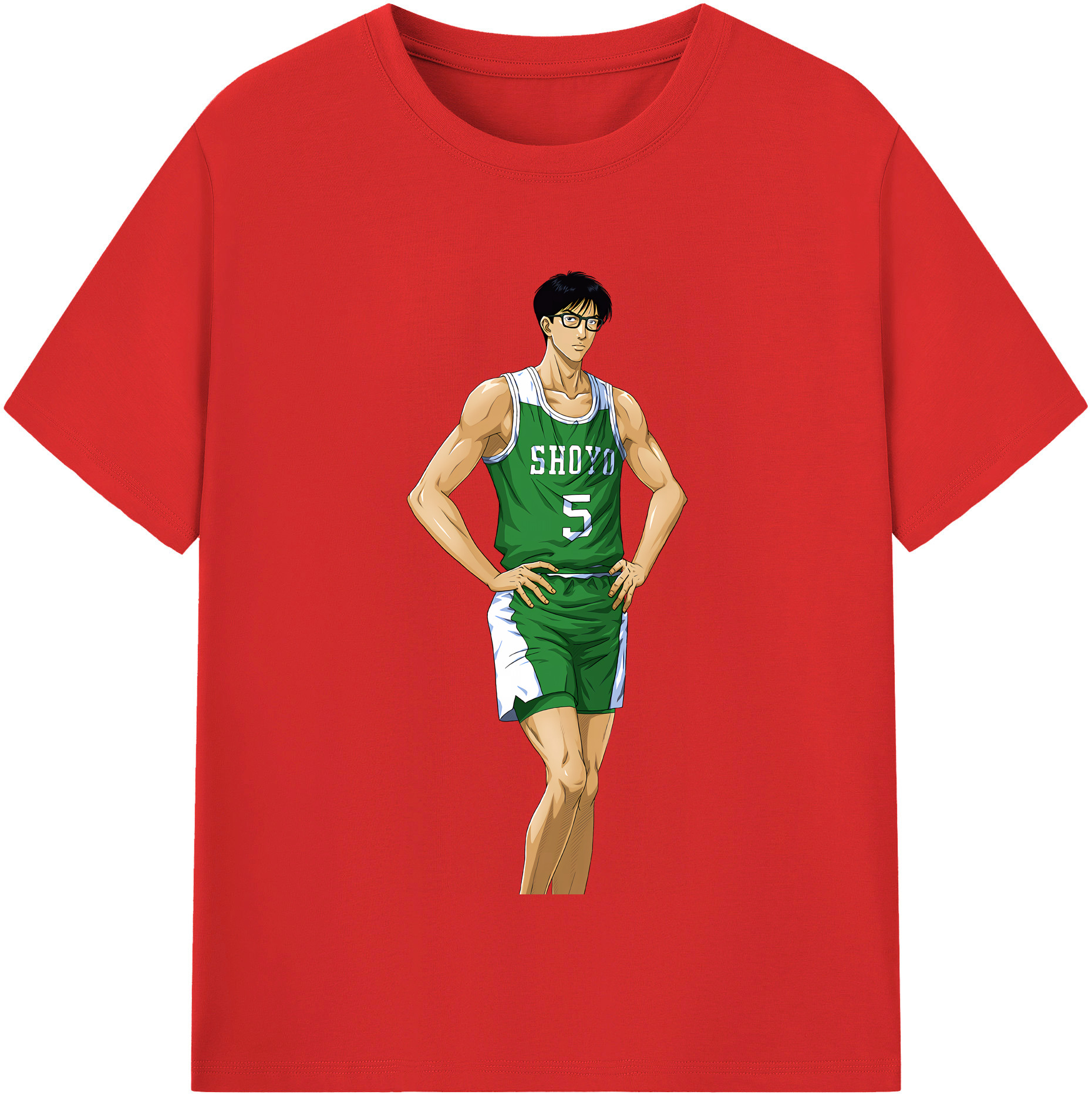 （画像用） SLAM DUNK／スラムダンク レディースカジュアルプリントTシャツ（綿100％）