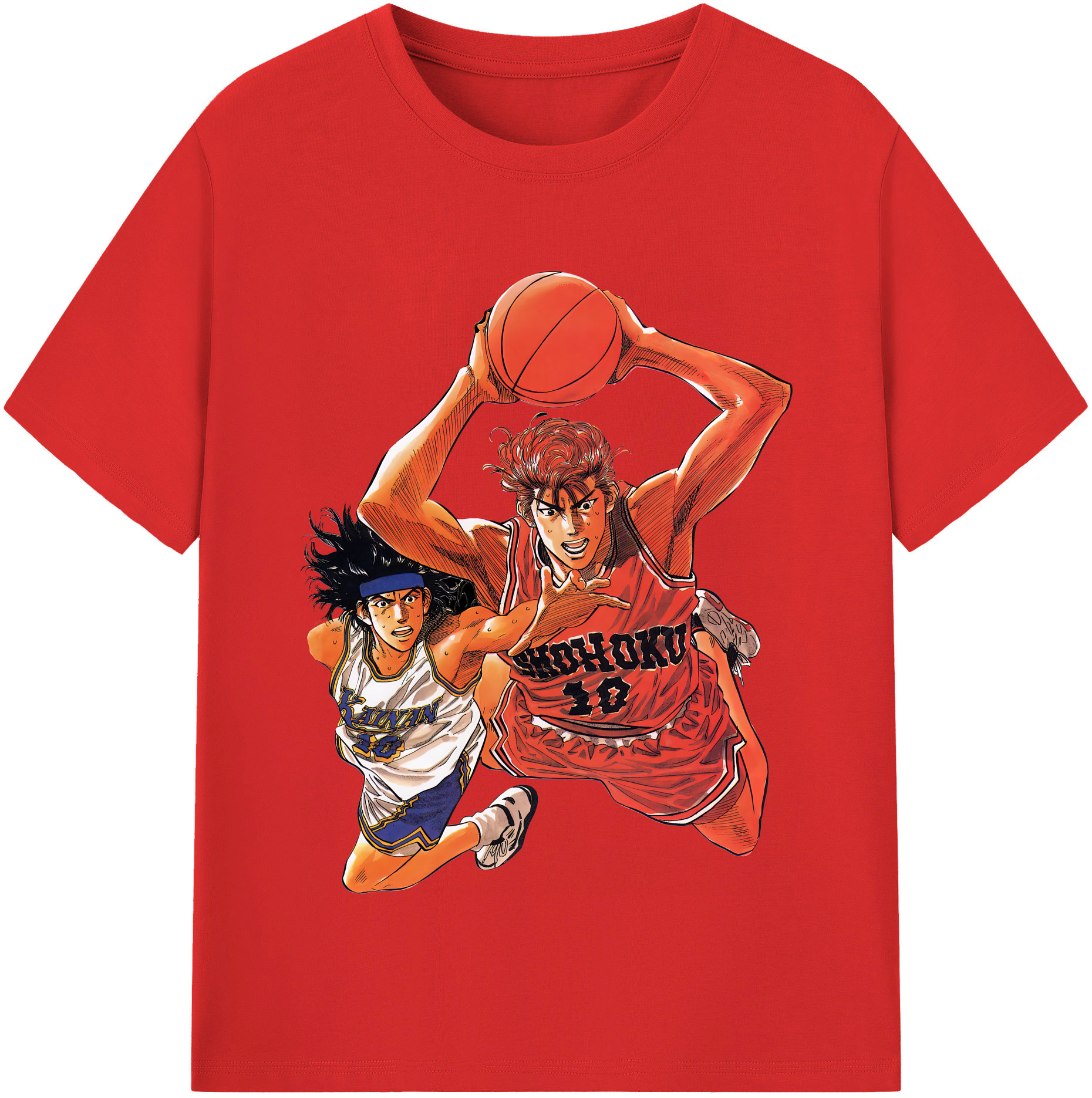 （画像用） SLAM DUNK／スラムダンク レディースカジュアルプリントTシャツ（綿100％）