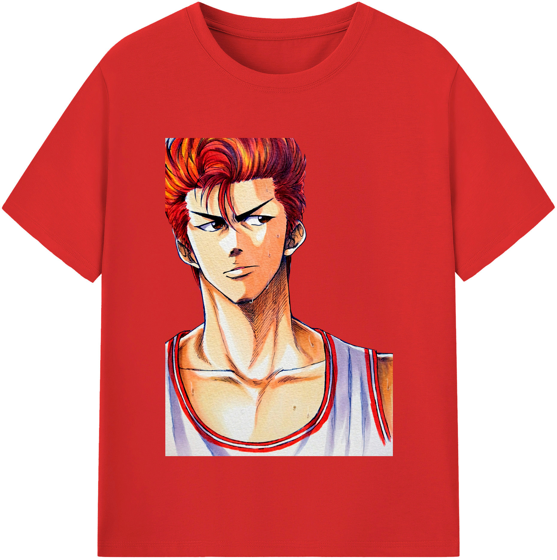 （画像用） SLAM DUNK／スラムダンク レディースカジュアルプリントTシャツ（綿100％）