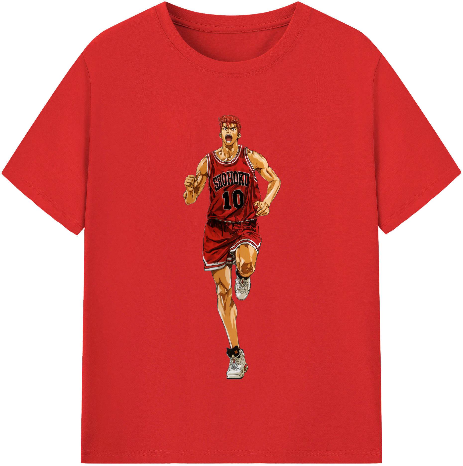 （画像用） SLAM DUNK／スラムダンク レディースカジュアルプリントTシャツ（綿100％）
