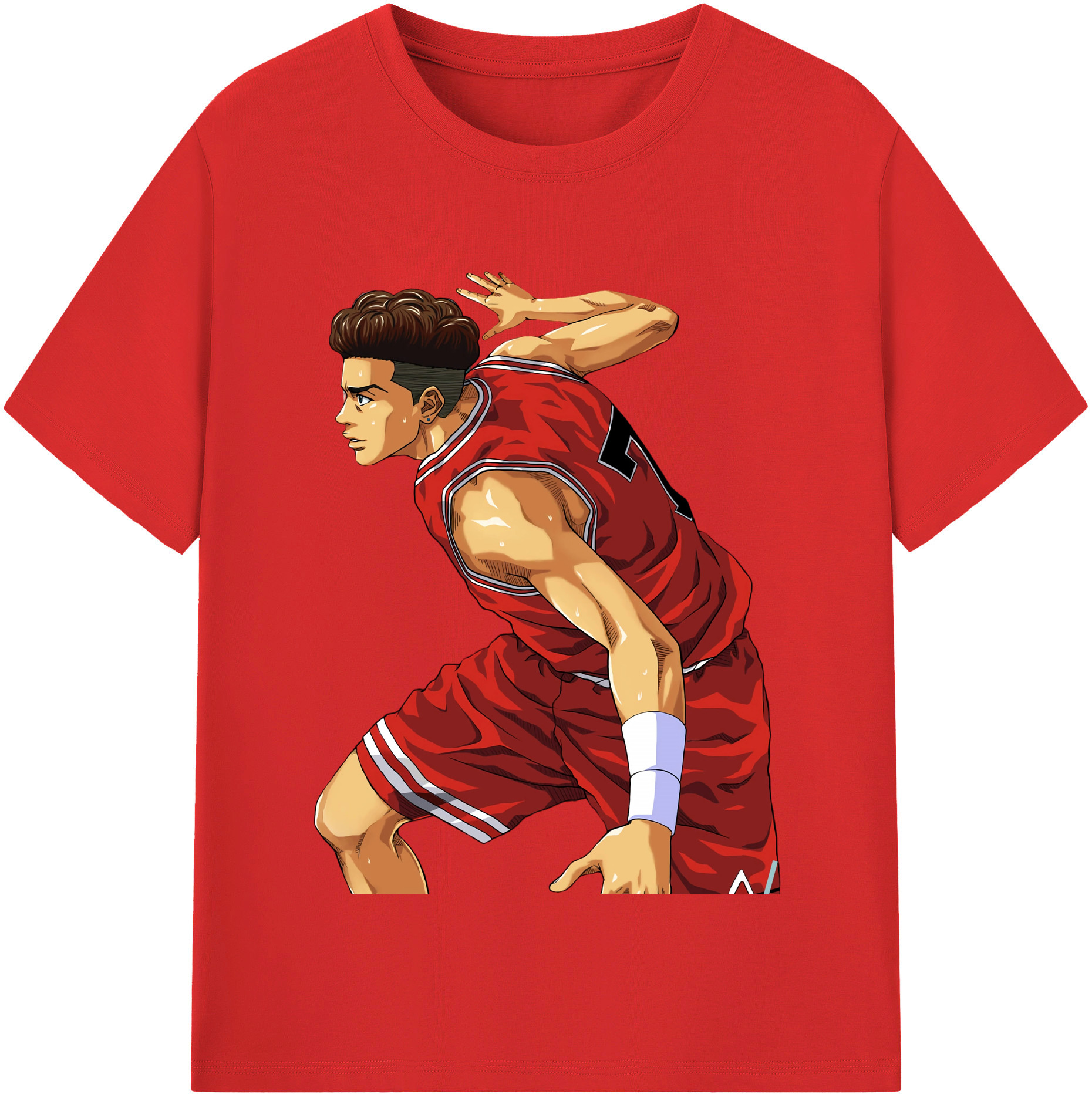 （画像用） SLAM DUNK／スラムダンク レディースカジュアルプリントTシャツ（綿100％）