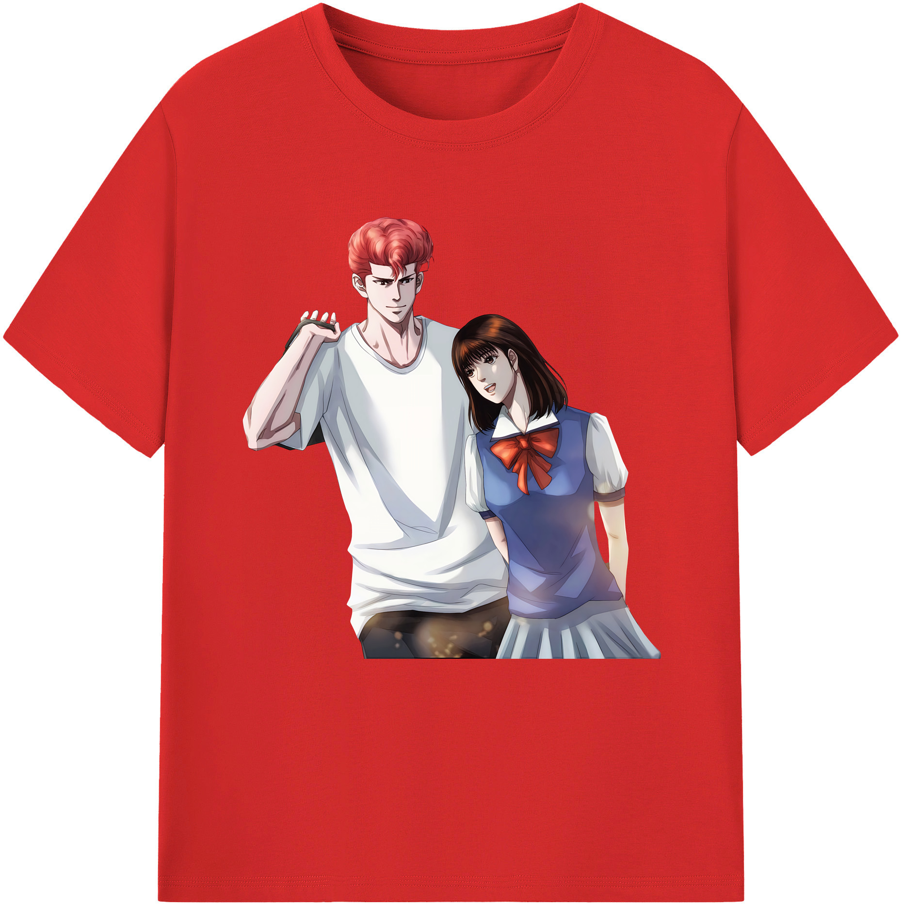 （画像用） SLAM DUNK／スラムダンク レディースカジュアルプリントTシャツ（綿100％）
